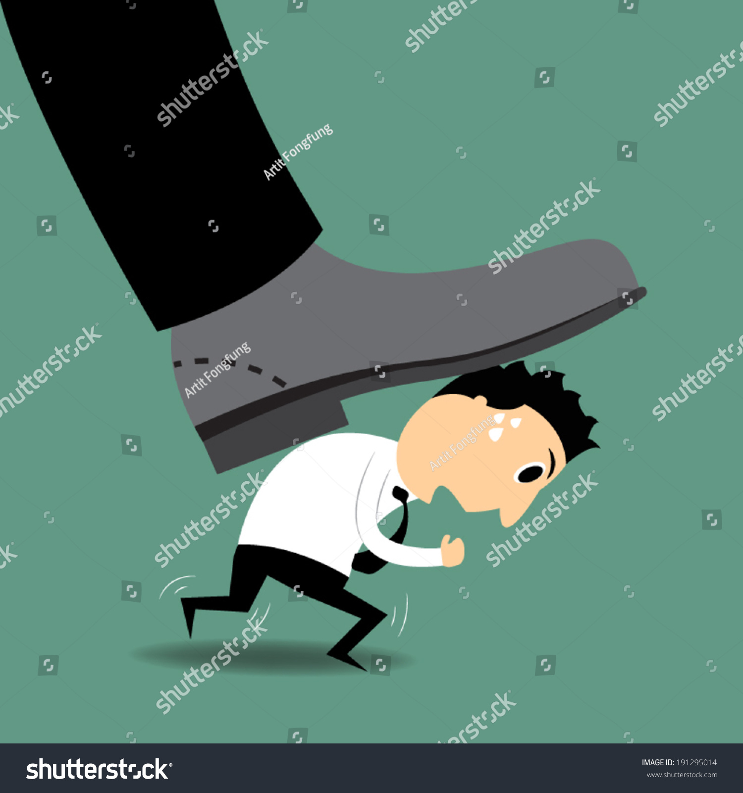 Oppression Stock Vector 191295014 - Shutterstock