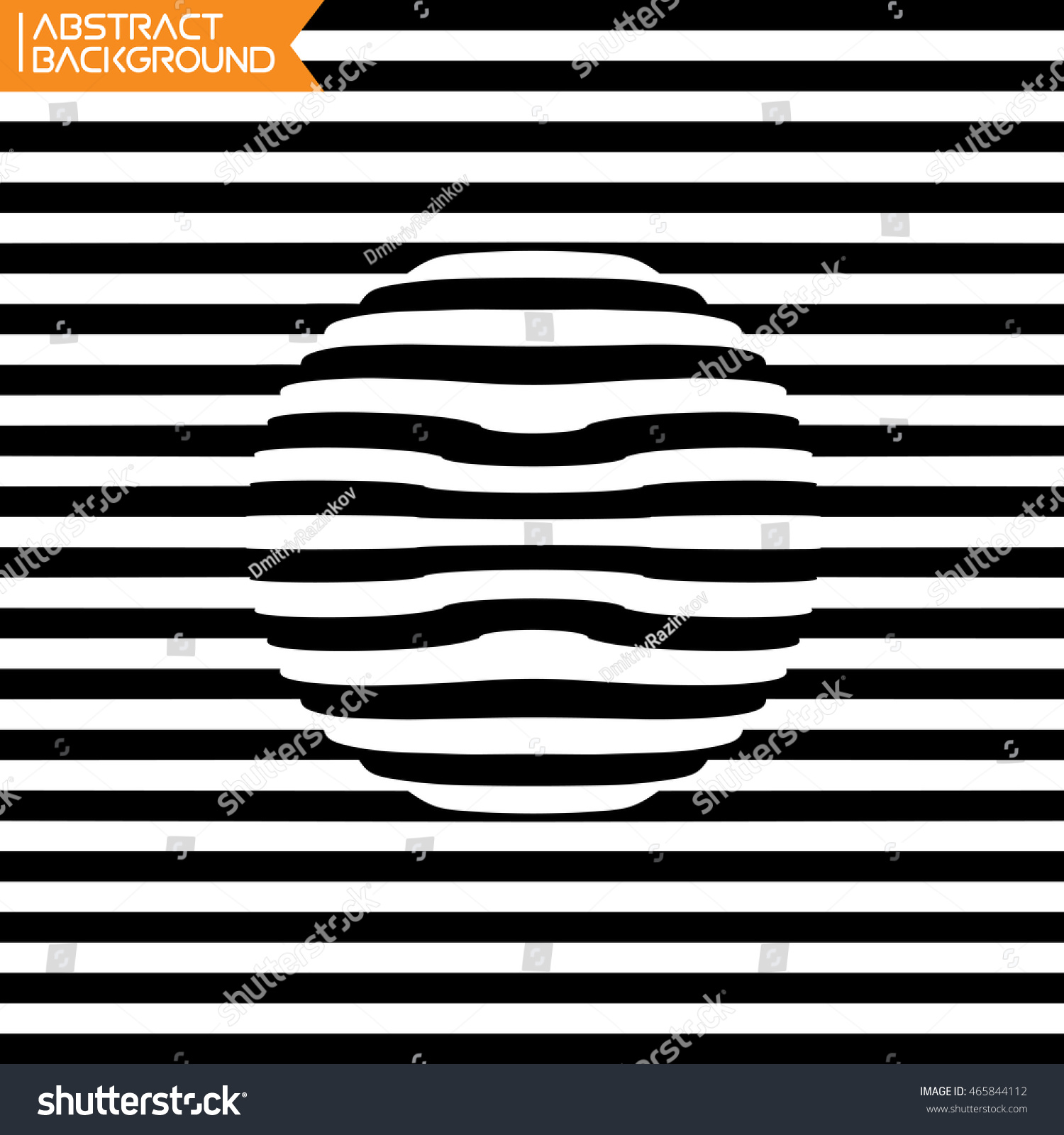 Optical Illusion Vector Illustration Stock Vector (Royalty Free ...