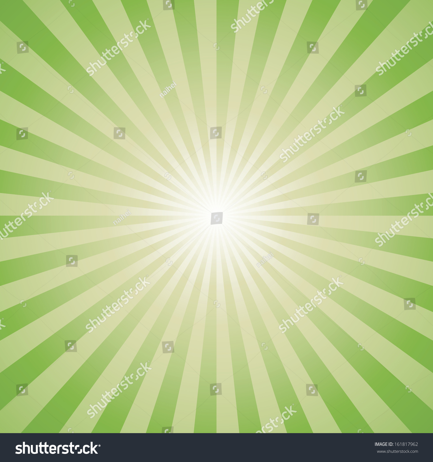 Orange Color Burst Background. Vector Illustration - 161817962 ...