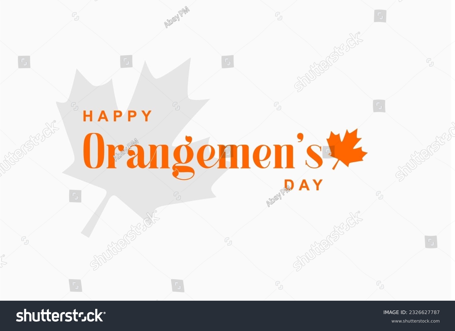 SVG of orangemen's day canada, july 12, background template Holiday concept svg