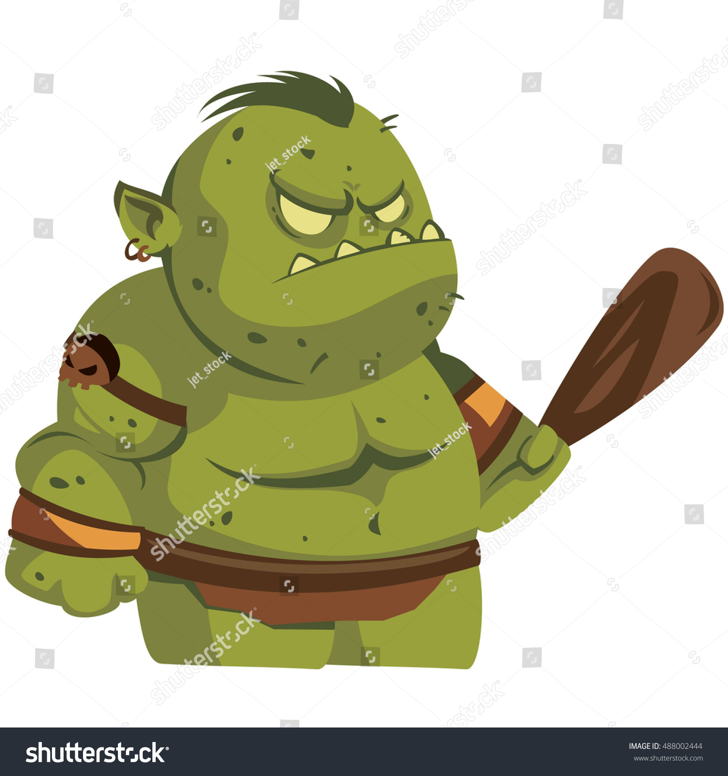 Orc Stock Vector 488002444 - Shutterstock