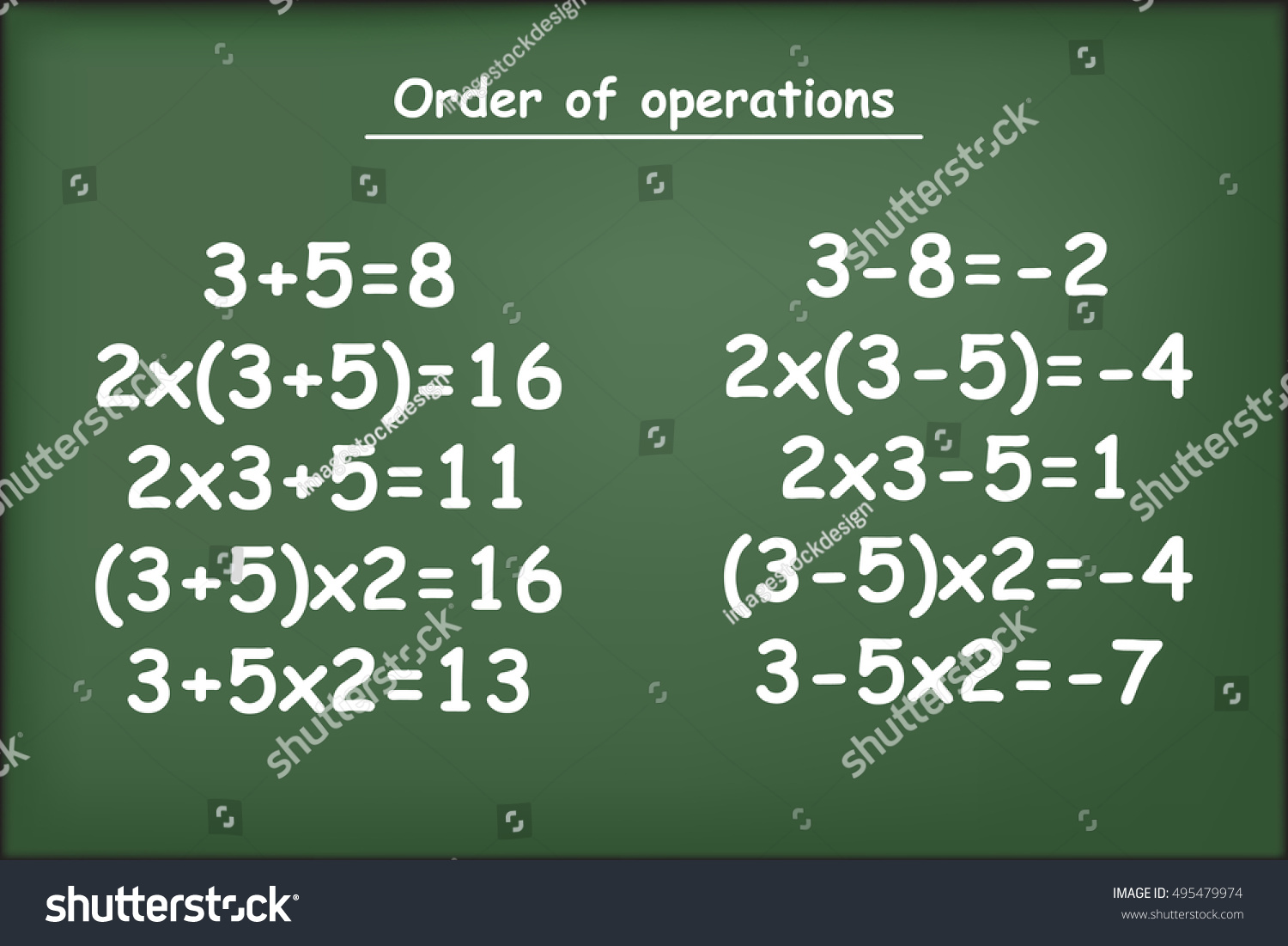 488-math-order-operations-images-stock-photos-vectors-shutterstock