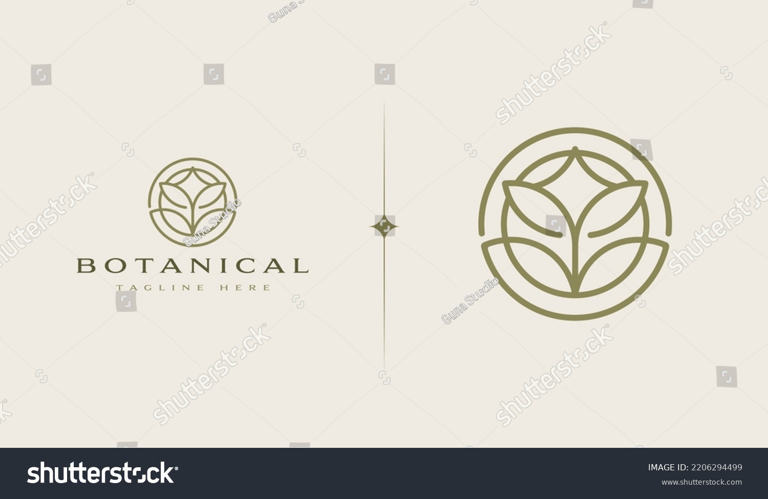 SVG of Organic Botanical Minimal Natural Iconic Graphic Decor Linear Simple Floral Logo Design. Universal creative premium symbol. Vector sign icon logo template svg