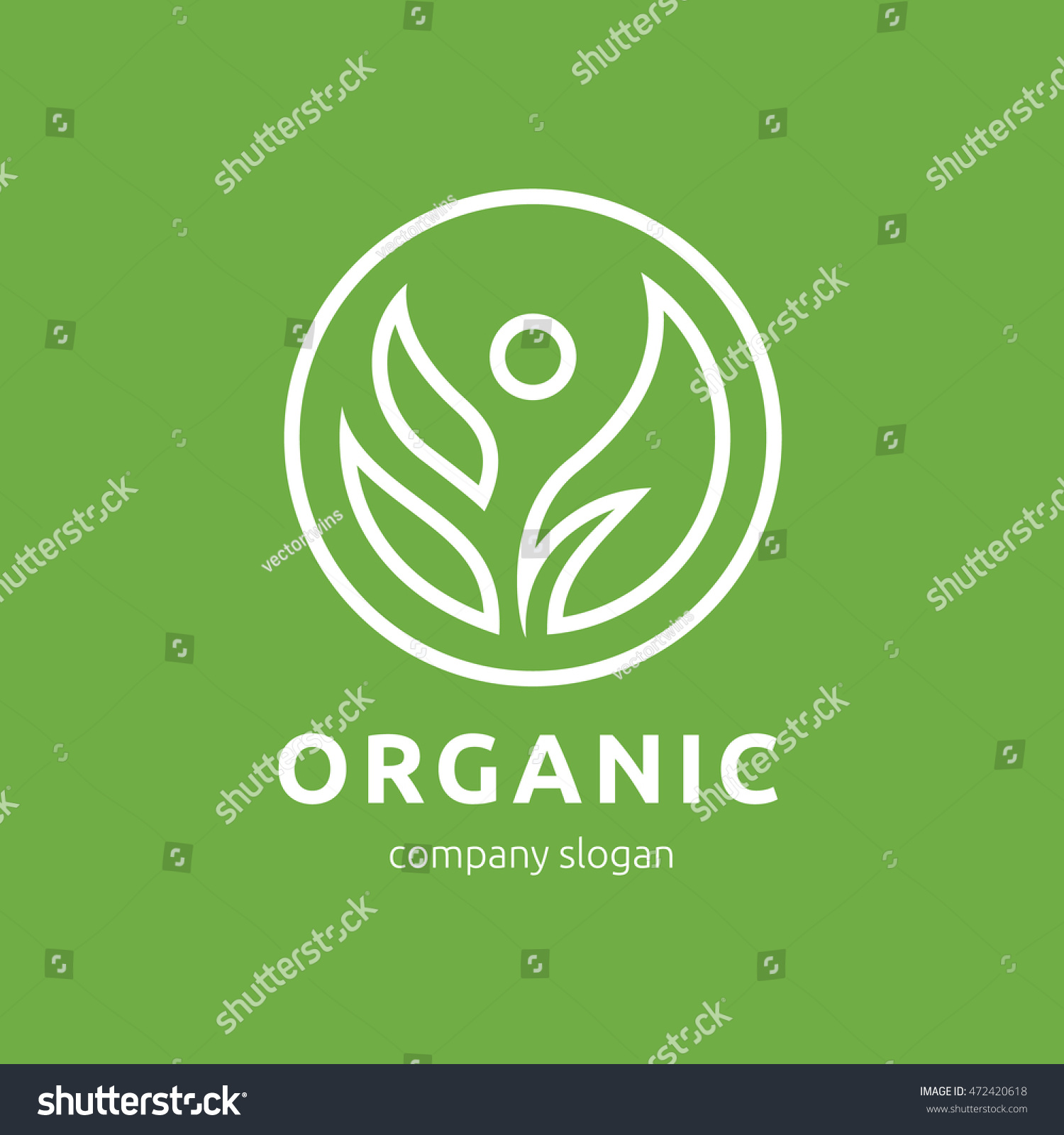 Organic Logo Stock Vector 472420618 - Shutterstock