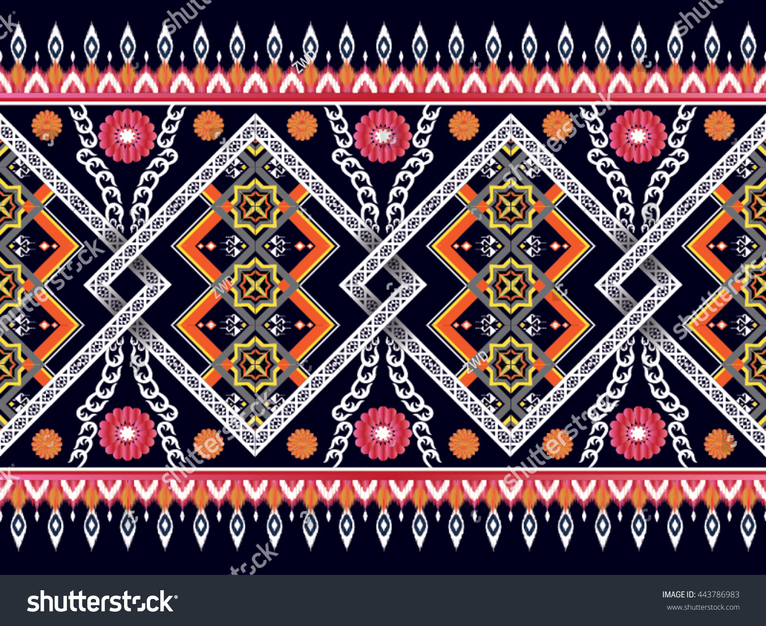 Oriental Ethnic Patterndesign ...