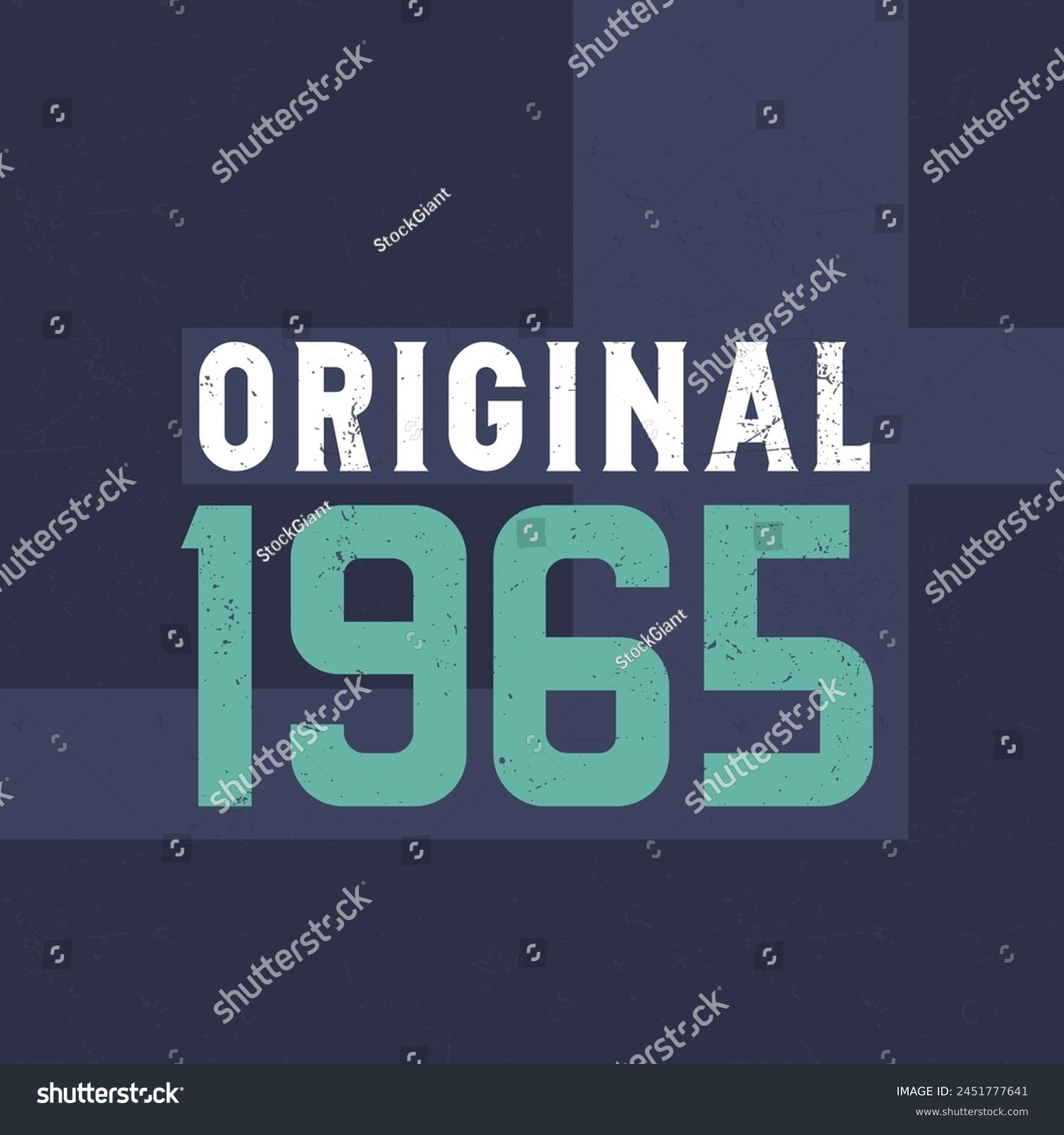 SVG of Original 1965. Birthday celebration for those born in the year 1965 svg