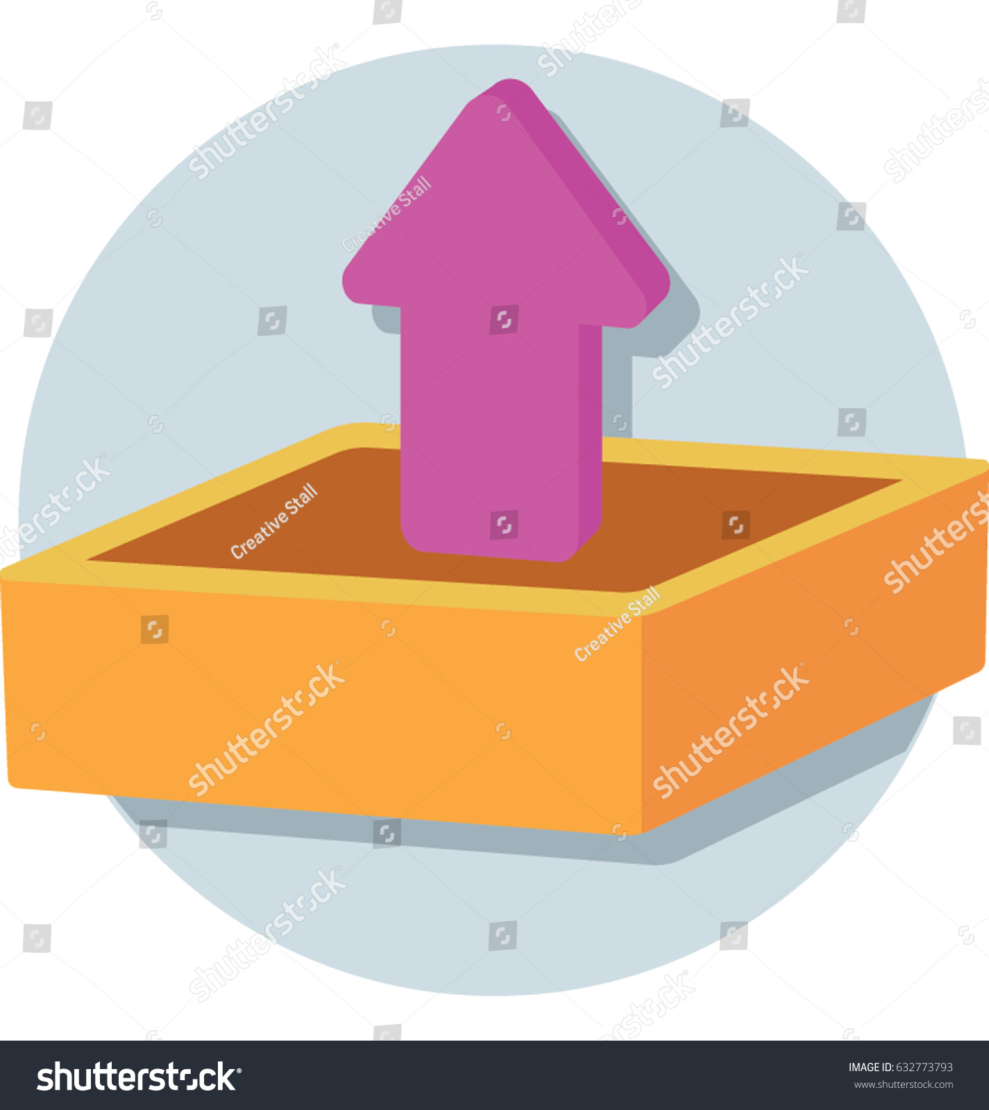 Outbox Vector Icon Stock Vector (Royalty Free) 632773793 | Shutterstock