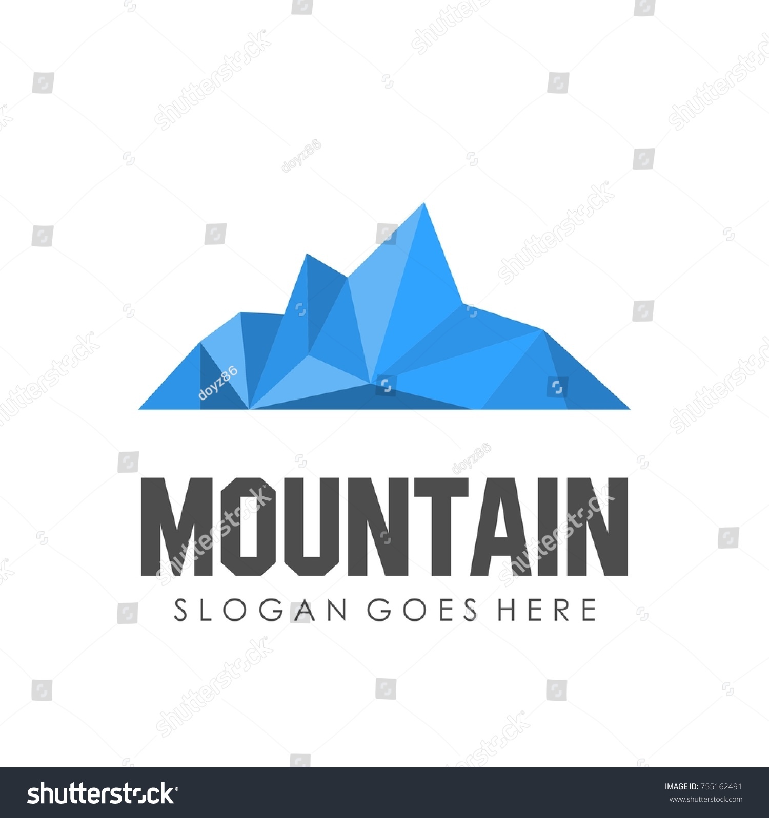 Outdoor Adventure Logo Design Template Stock Vector (Royalty Free ...