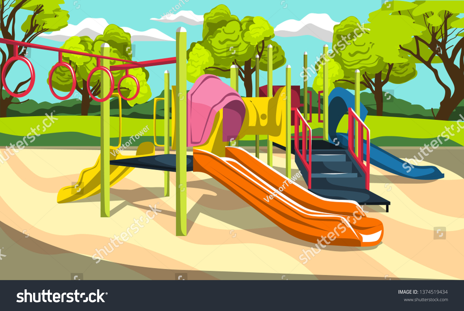 fun outdoor playground for kids