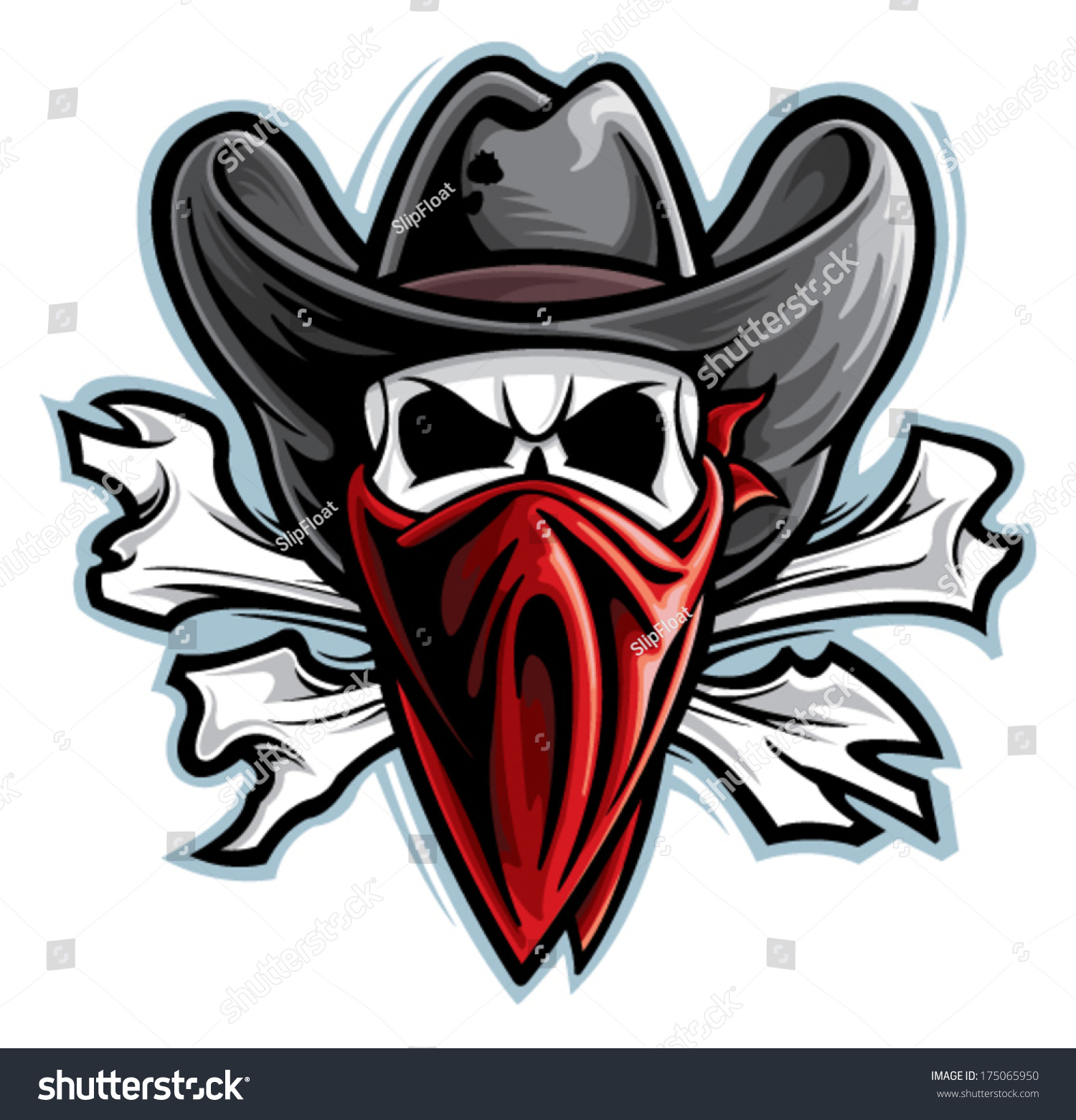 Outlaw Stock Vector 175065950 : Shutterstock