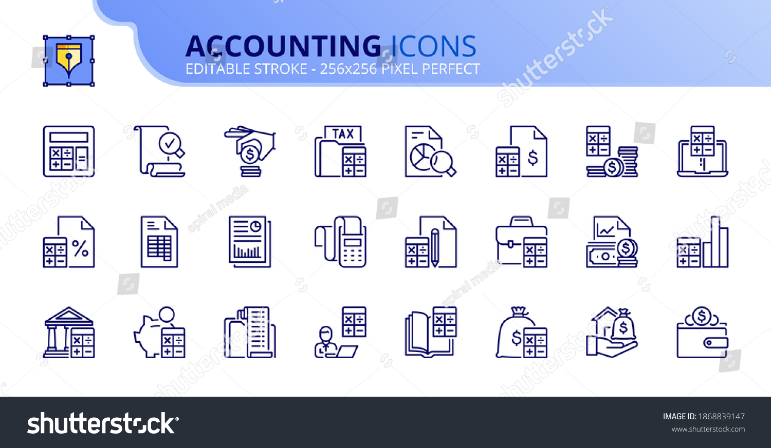 39,766 Accountant icon Images, Stock Photos & Vectors | Shutterstock