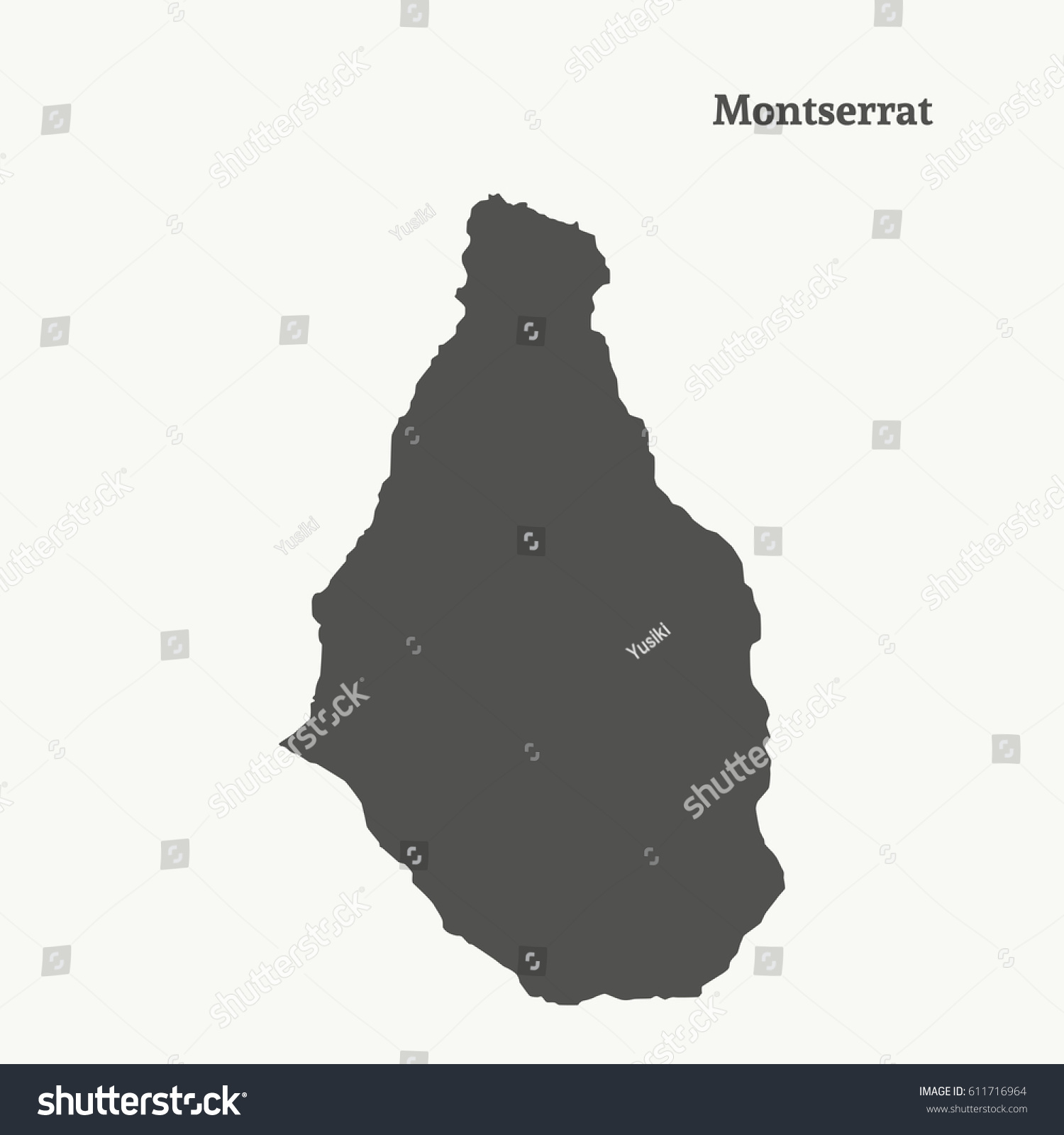 501 Montserrat map Images, Stock Photos & Vectors | Shutterstock