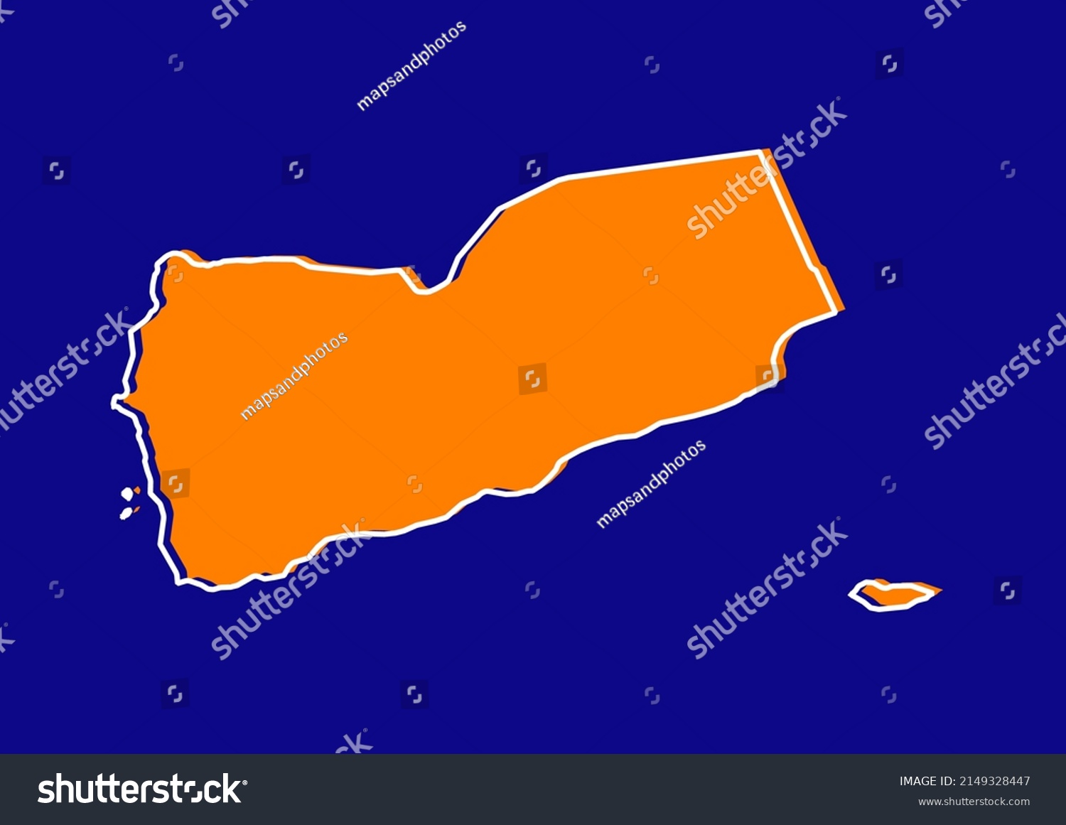 Outline Map Yemen Stylized Concept Map Stock Vector Royalty Free 2149328447 Shutterstock 