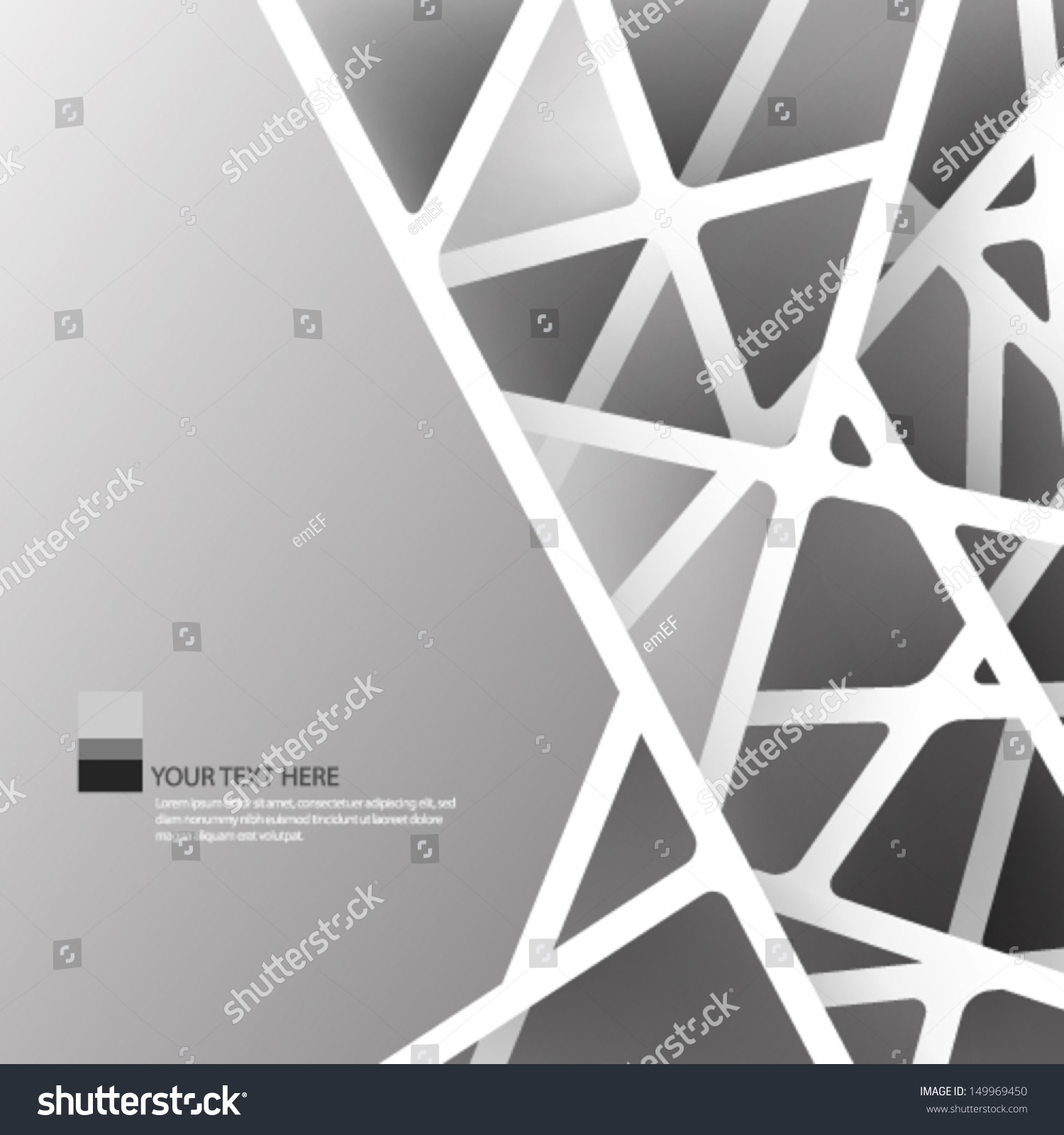 Overlapping Lines Background Stock Vector (Royalty Free) 149969450