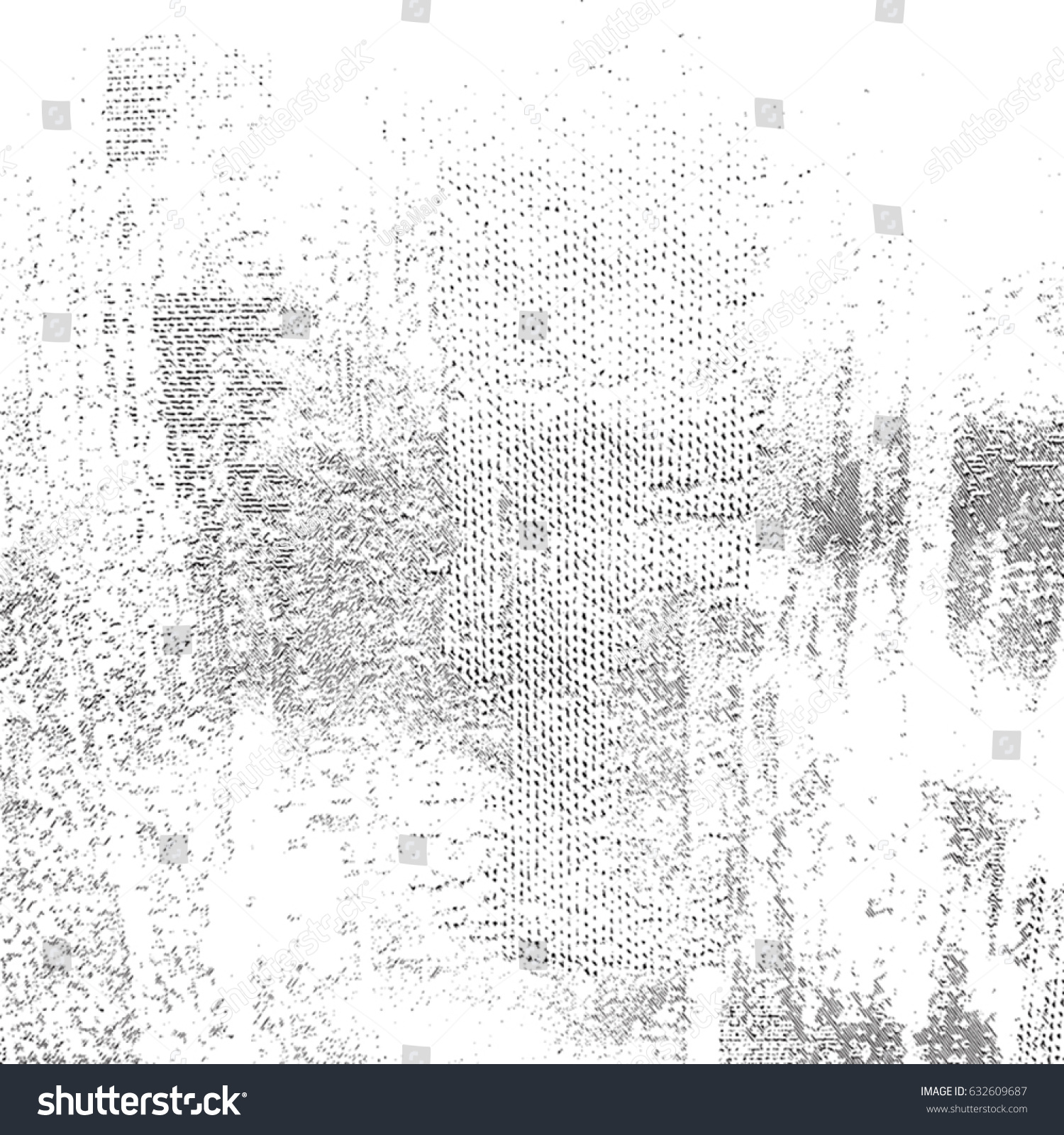 Overlay Aged Messy Grainy Template Distress Stock Vector (Royalty Free ...