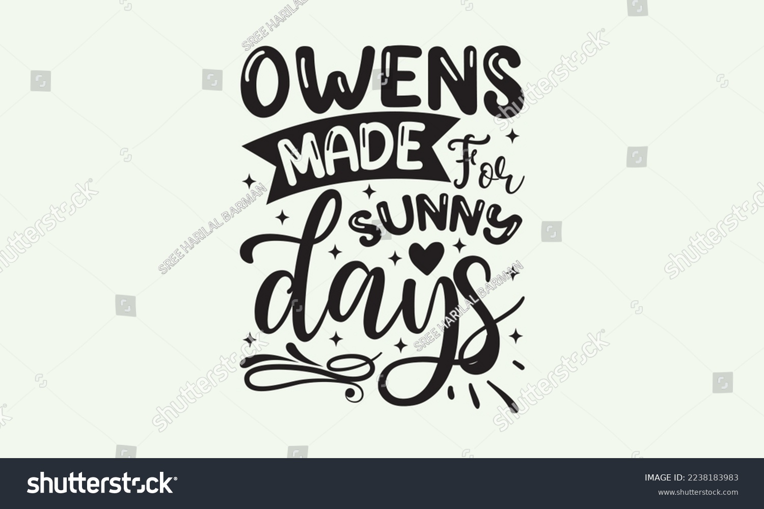 SVG of Owens made for sunny days - President's day T-shirt Design, File Sports SVG Design, Sports typography t-shirt design, For stickers, Templet, mugs, etc. for Cutting, cards, and flyers. svg