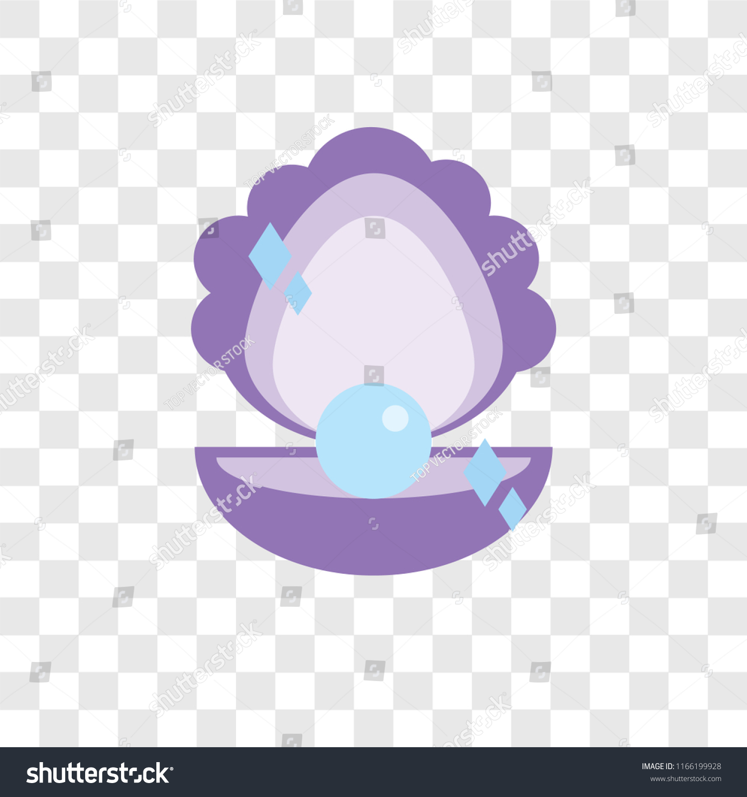 SVG of Oyster vector icon isolated on transparent background, Oyster logo concept svg