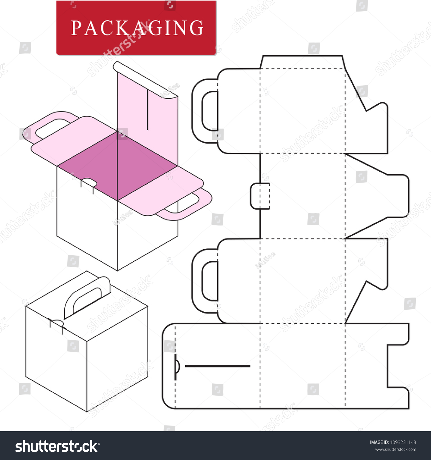 Packaging Cosmetic Skincare Product Stock Vector (Royalty Free ...