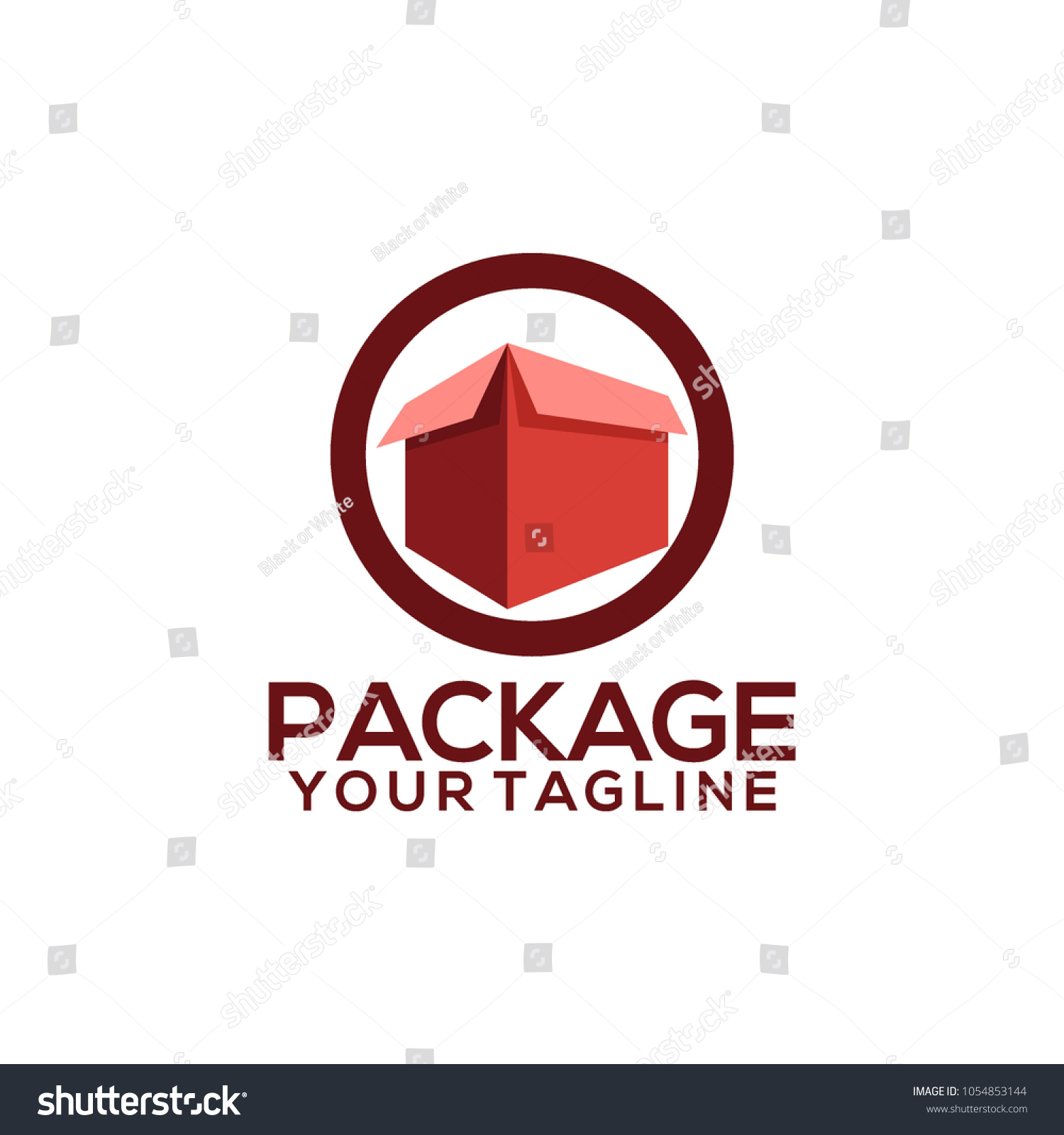 Packaging Logo Vector Box Logo Vector Stock Vector (Royalty Free ...