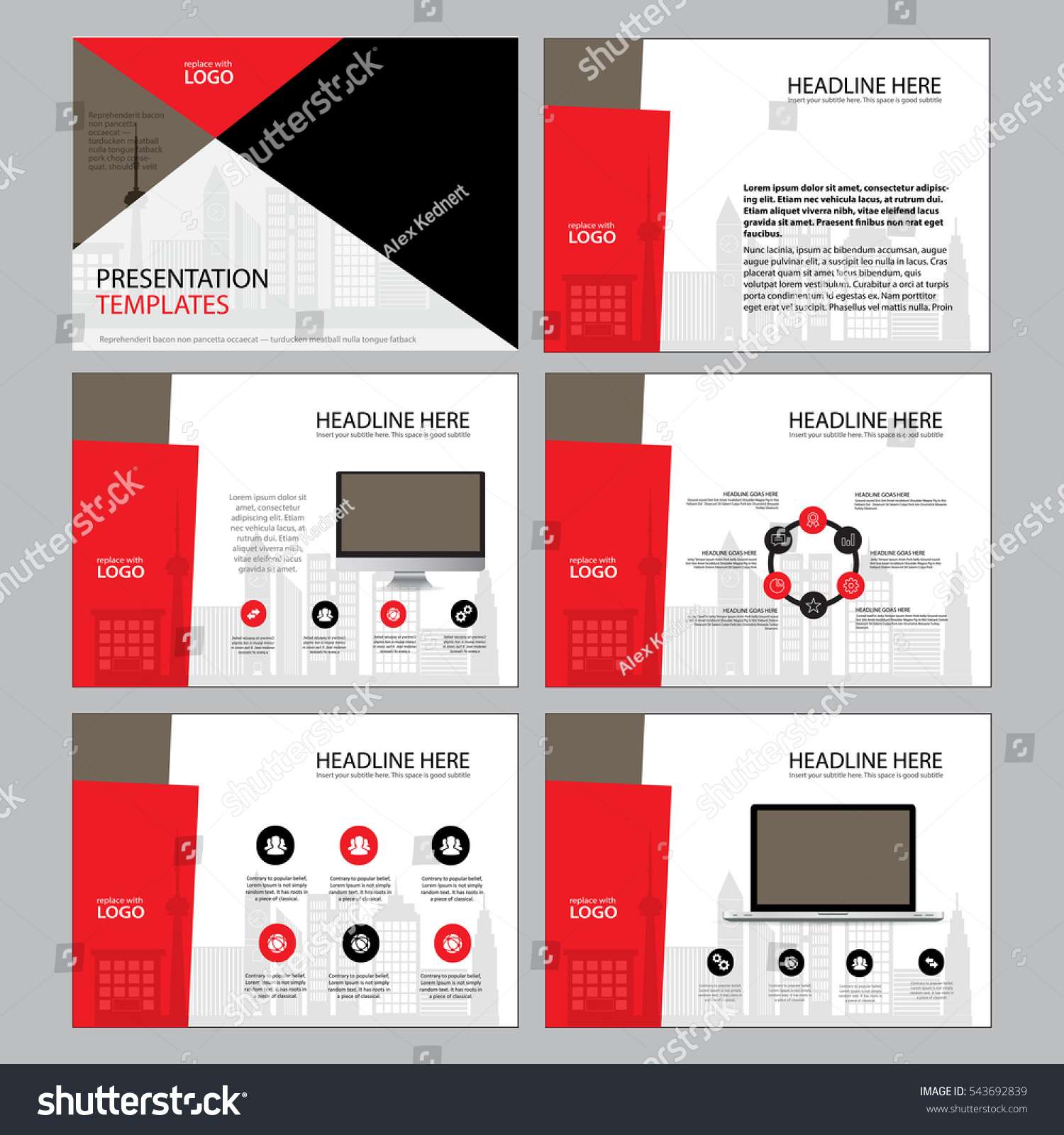 page layout design template presentation brochure stock vector page layout design template presentation brochure stock vector, Presentation templates
