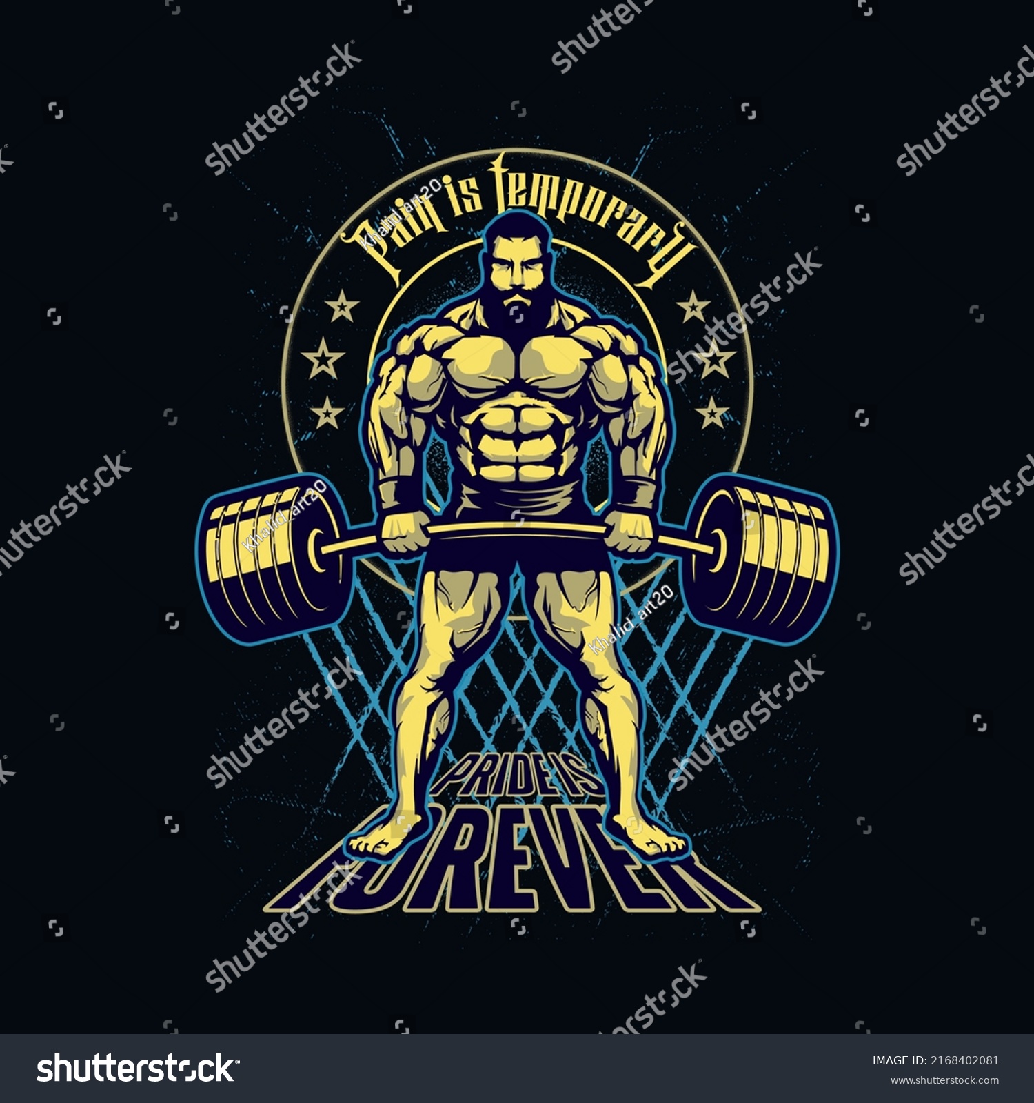 Pain Temporary Pride Forever Tshirt Design Stock Vector Royalty Free 2168402081 Shutterstock