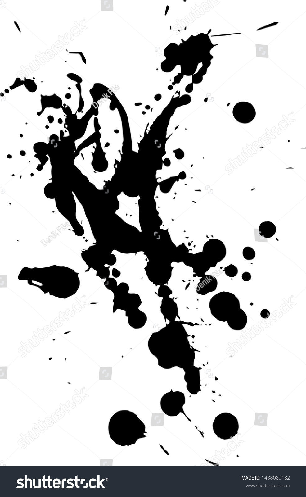 SVG of Paint Brushed Ink Splattered Vector for Background or Wallpaper svg