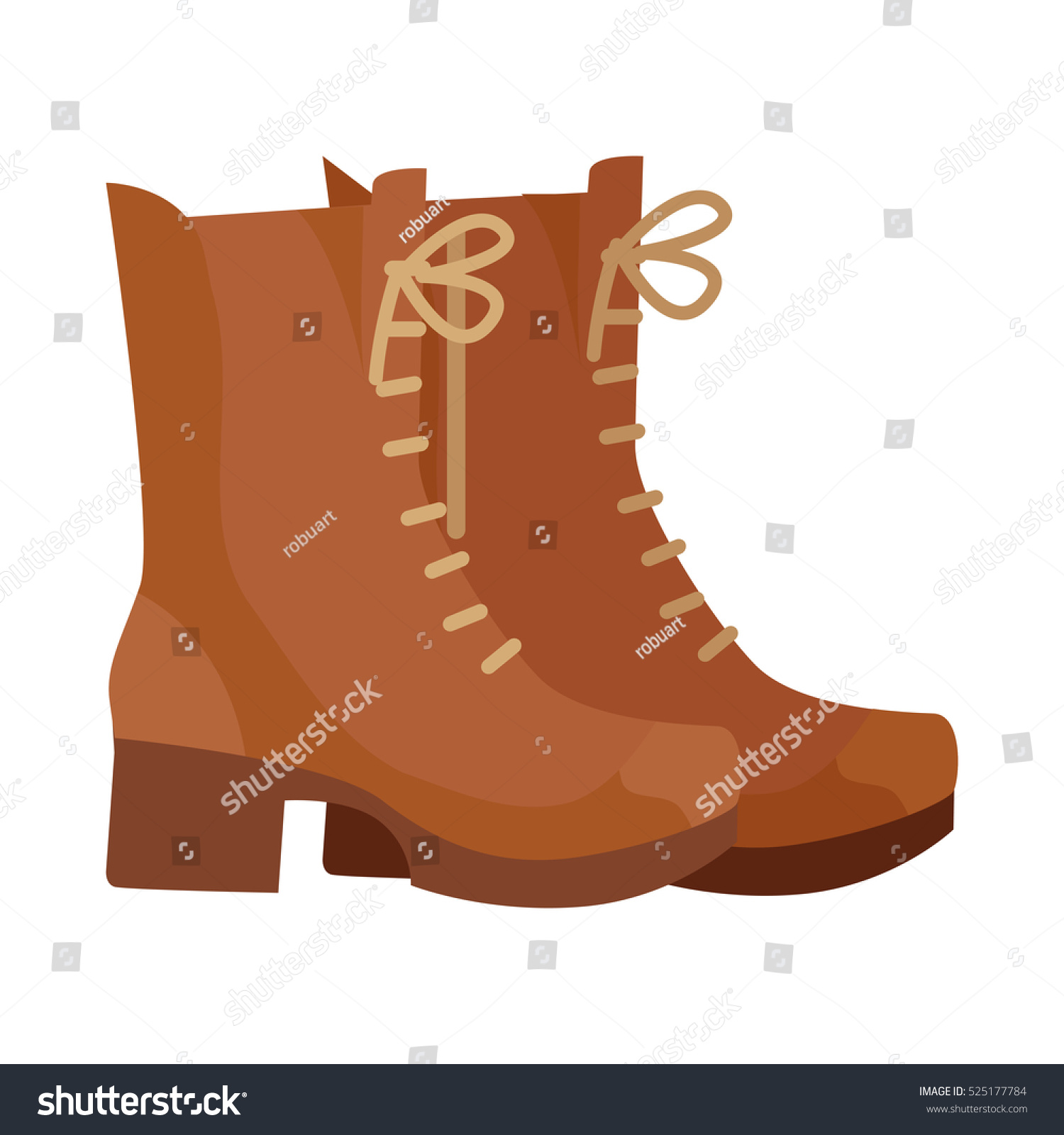 flat high top boots