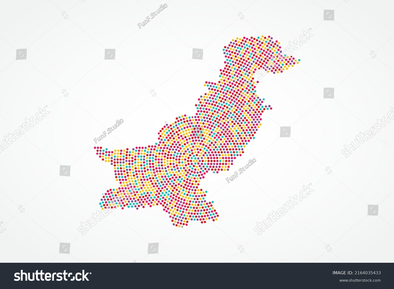 Pakistan Map World Map Vector Template Stock Vector (Royalty Free ...