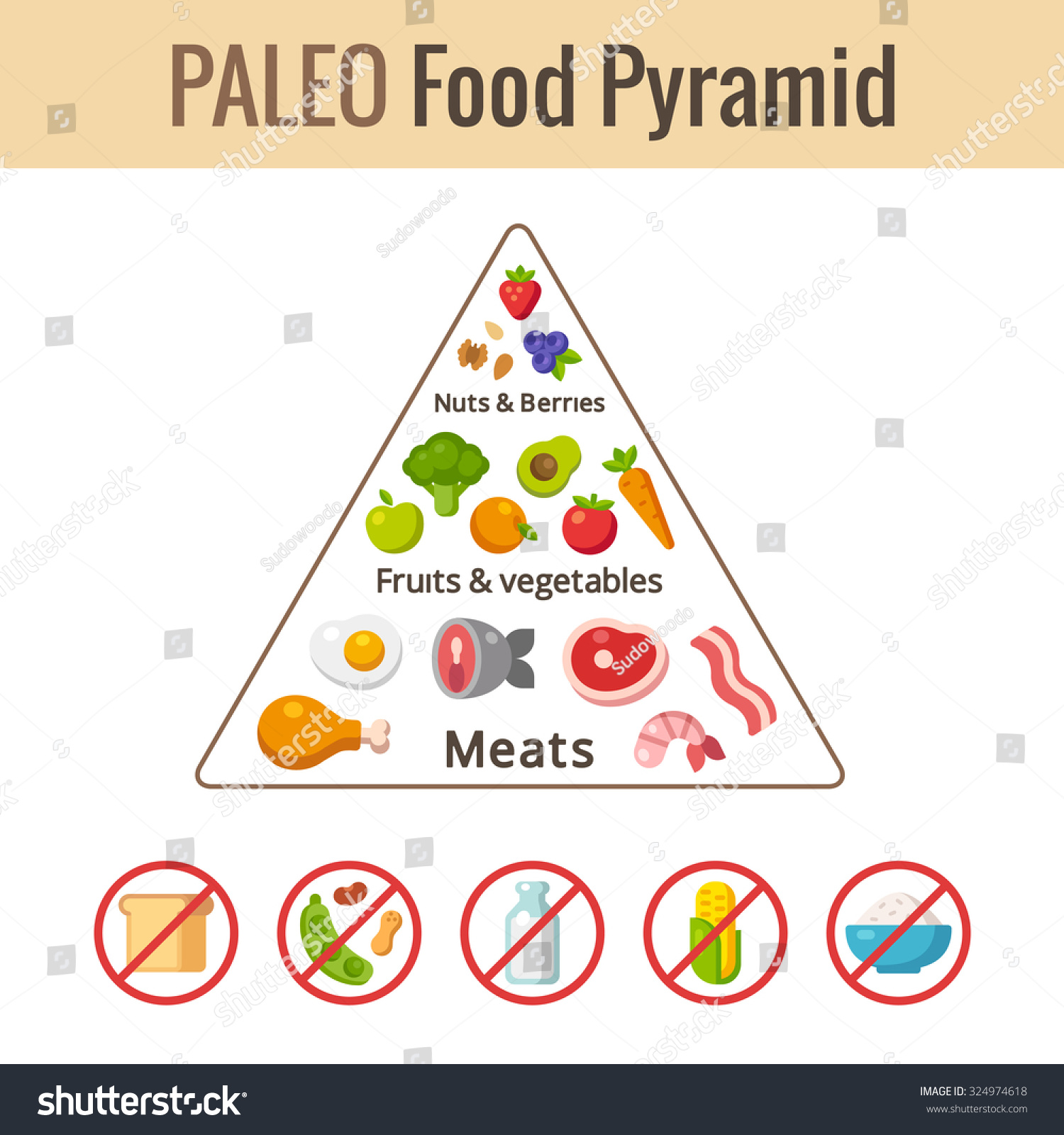 Paleo Pyramid Chart