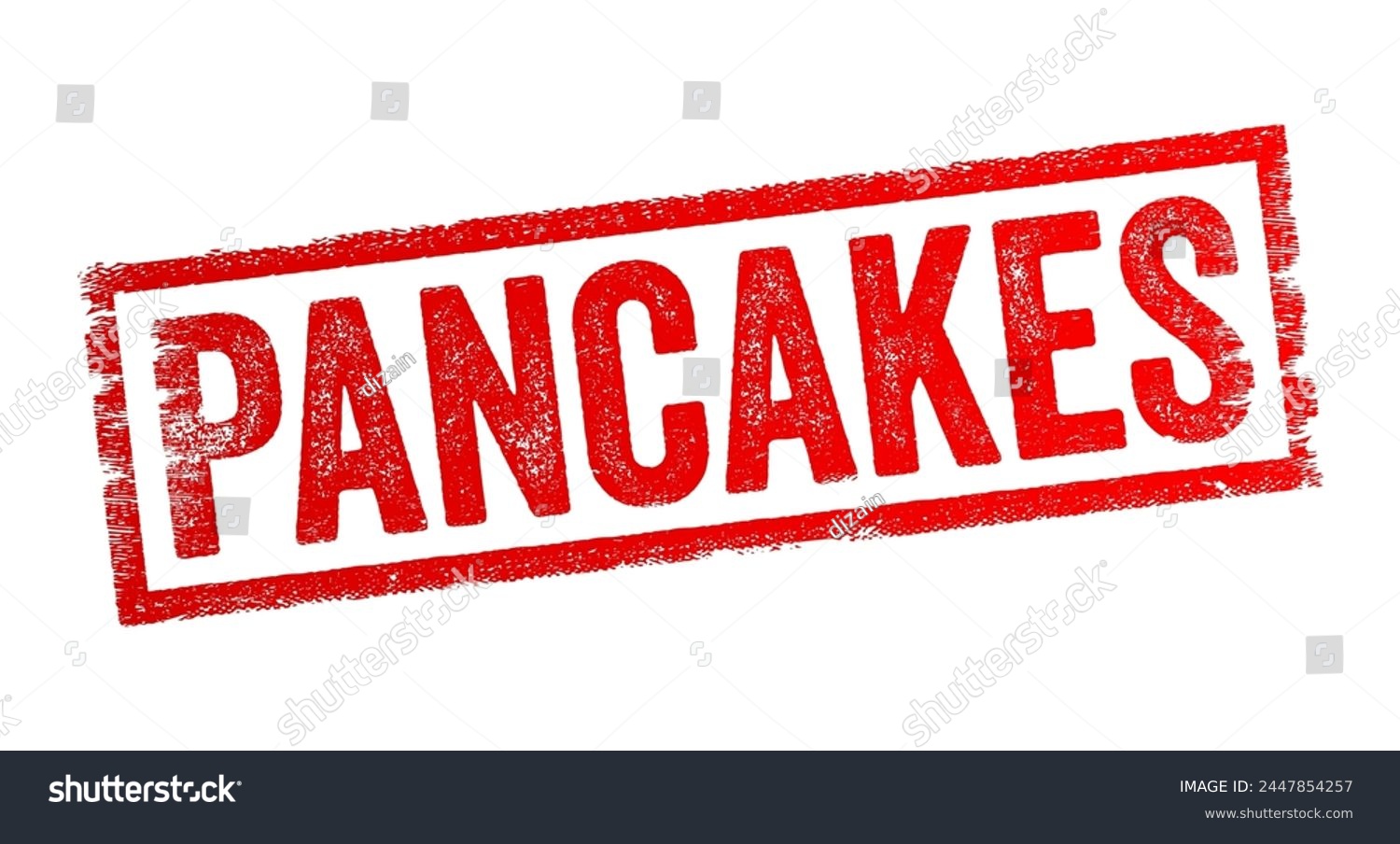 SVG of Pancakes are a type of flat, round cake made from a batter consisting of flour, eggs, milk or water, and a leavening agent such as baking powder or yeast, text concept stamp svg