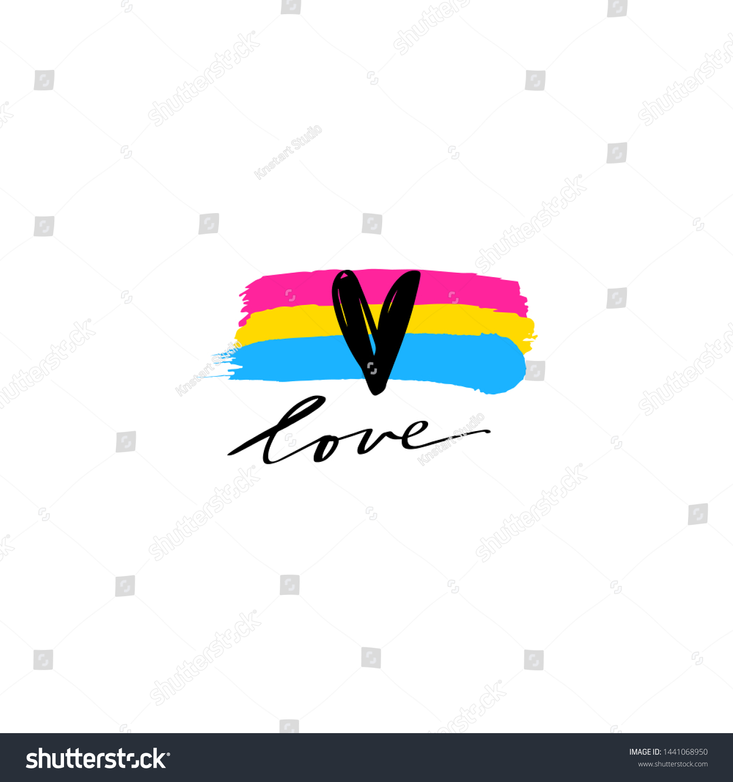 Pansexual Lettering Logo Grunge Style Flag Stock Vector Royalty Free 1441068950 Shutterstock 2471