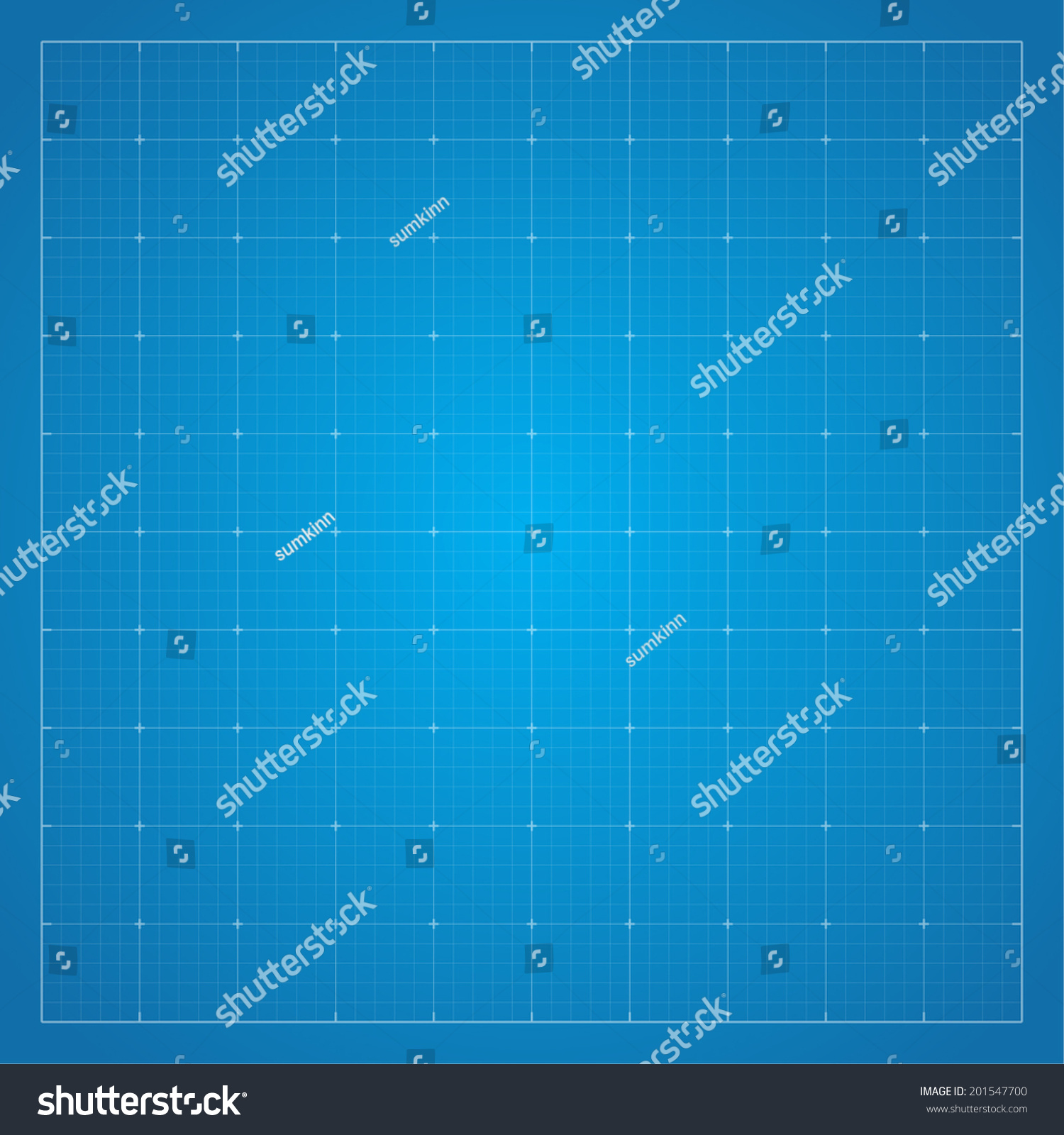Paper Blueprint Background Stock Vector 201547700 Shutterstock