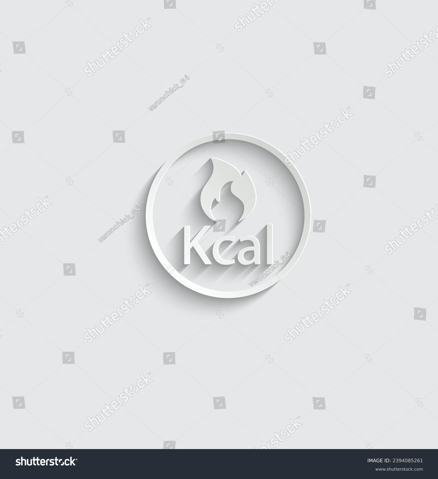 SVG of paper burn calorie icon vector diet sign kcal icon svg