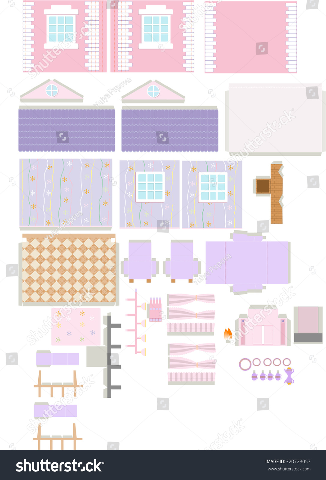 paper doll house