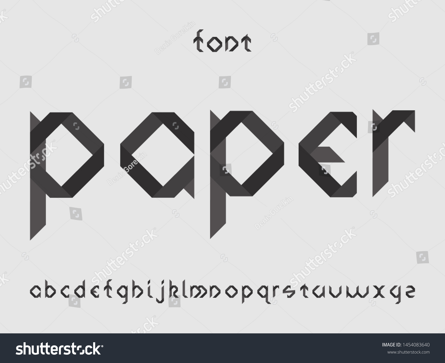 paper-font-vector-alphabet-letters-typeface