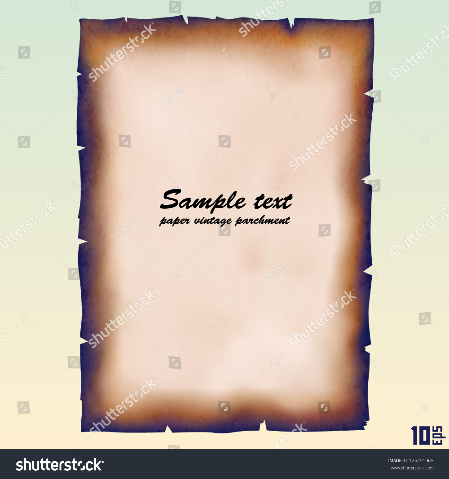 Paper Vintage Parchment 스톡 벡터(로열티 프리) 125451968 | Shutterstock