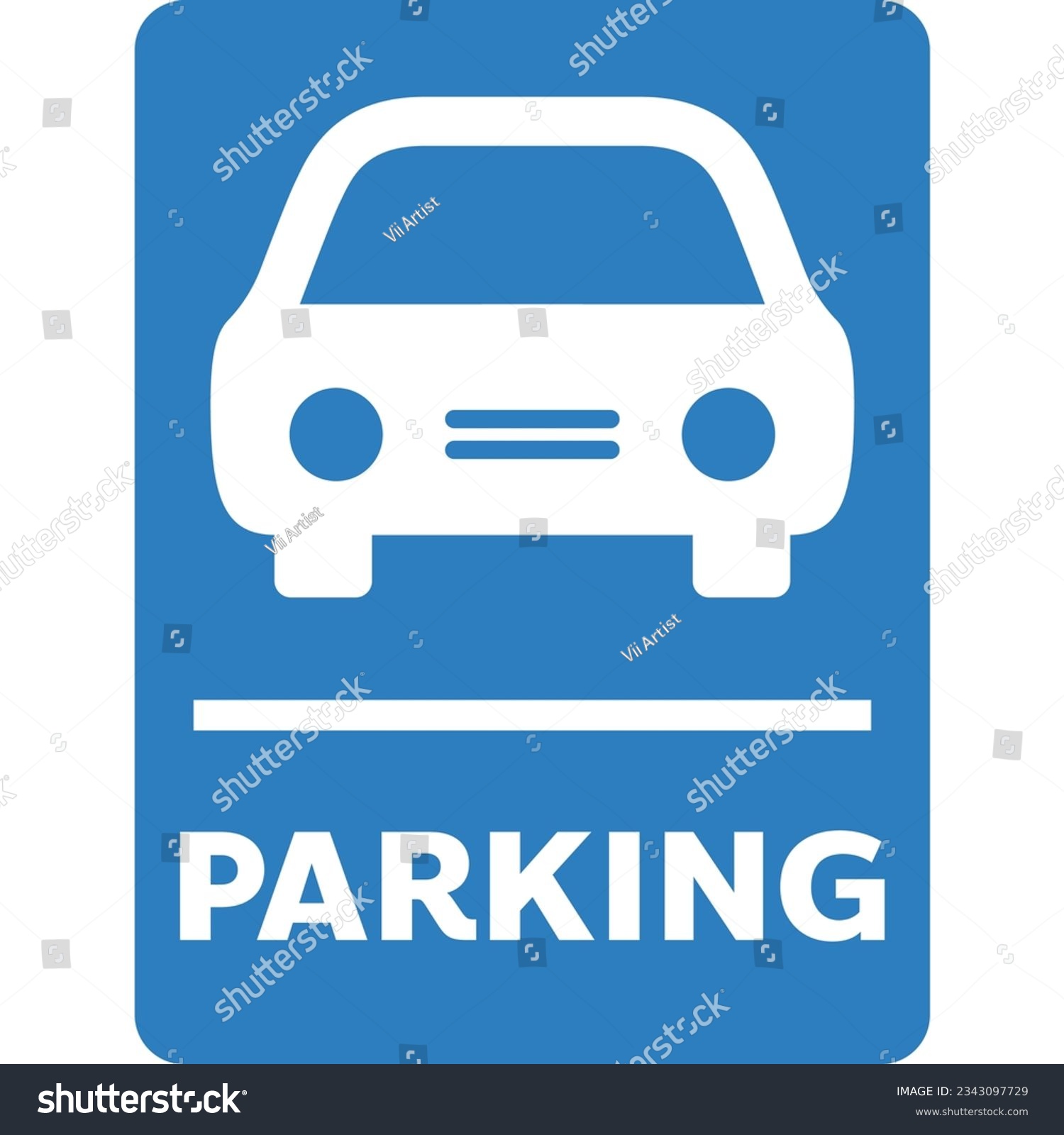 SVG of parking area for automobile in the public, parking lot sign svg
