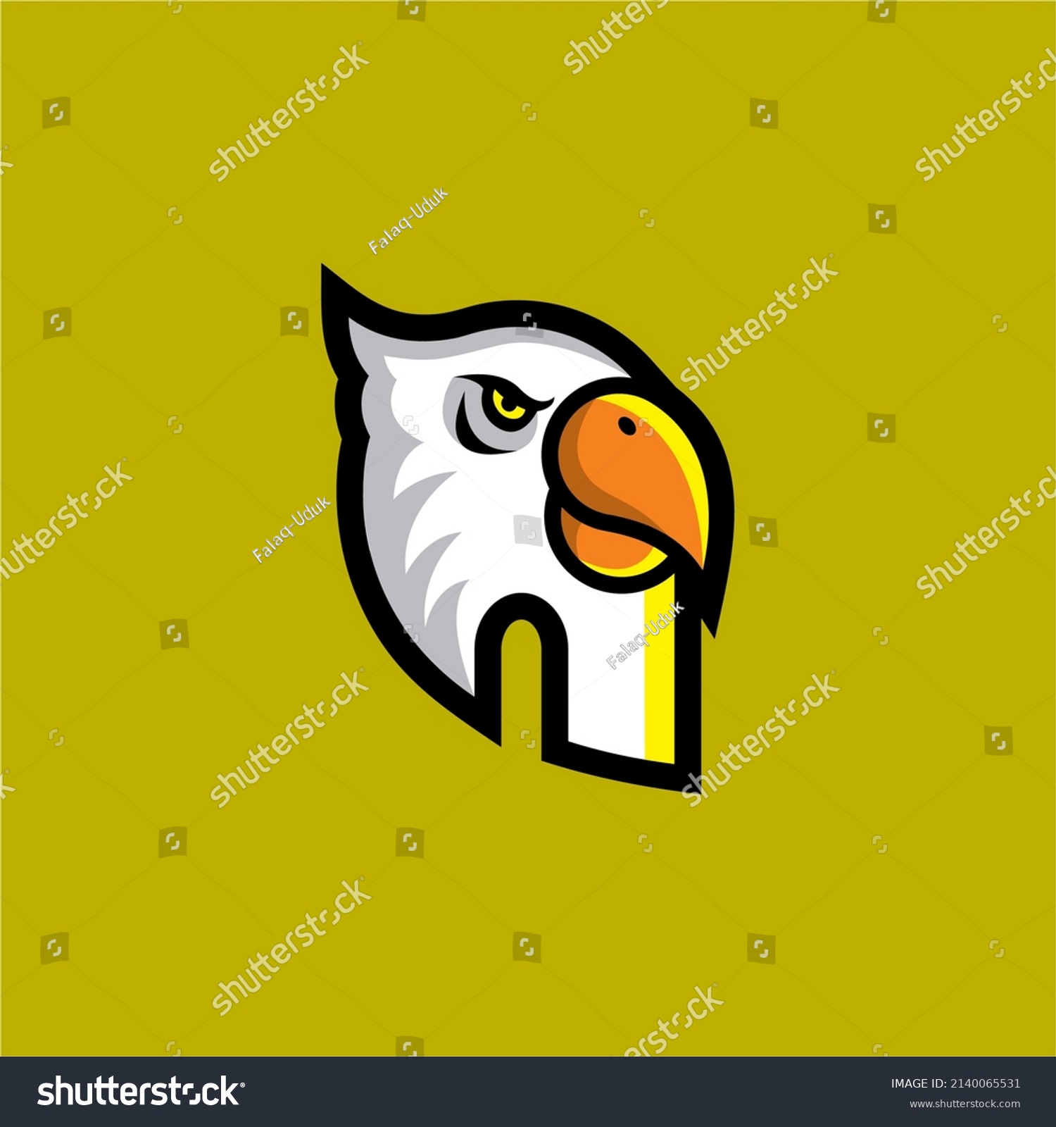 Parrot Mascot Logo Suitable Brand Logos Stock Vector (Royalty Free ...