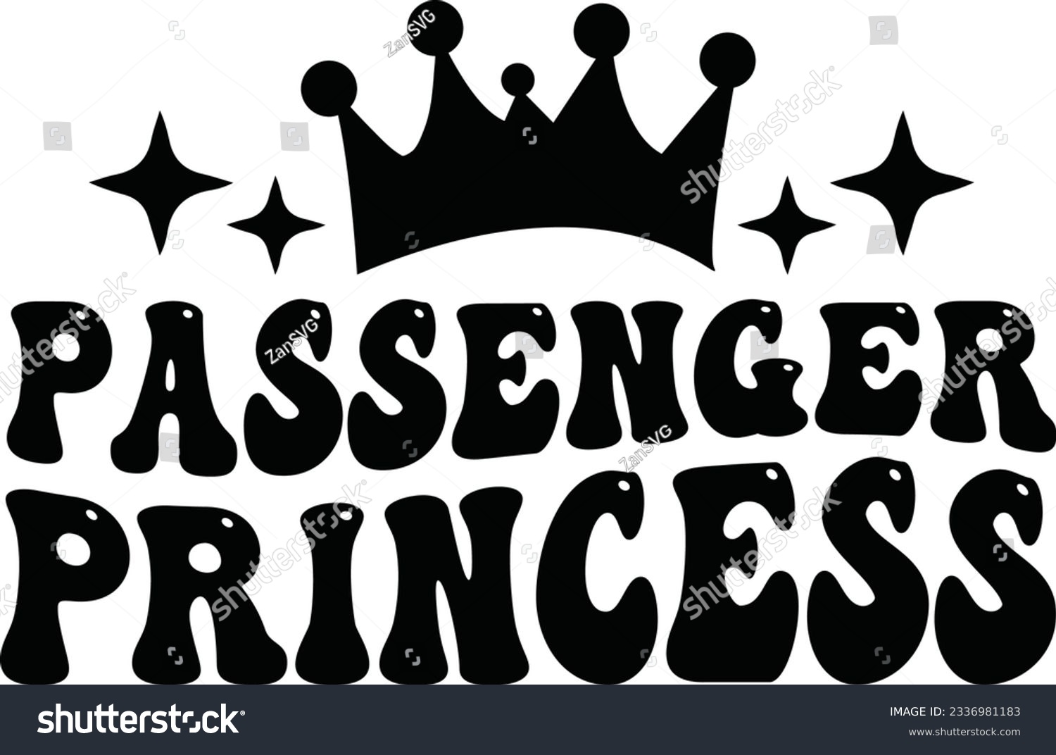 SVG of Passenger princess vector file, Passenger princess svg svg