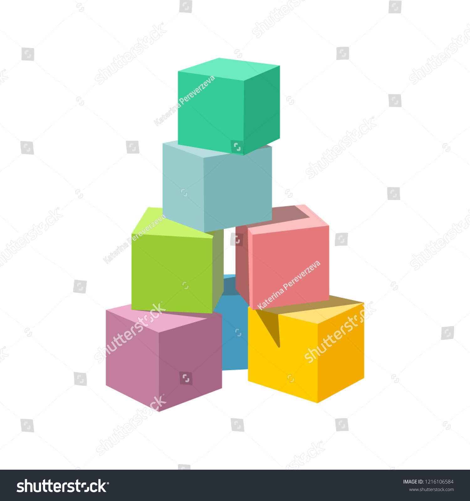 6,207 Kids building blocks Stock Vectors, Images & Vector Art ...