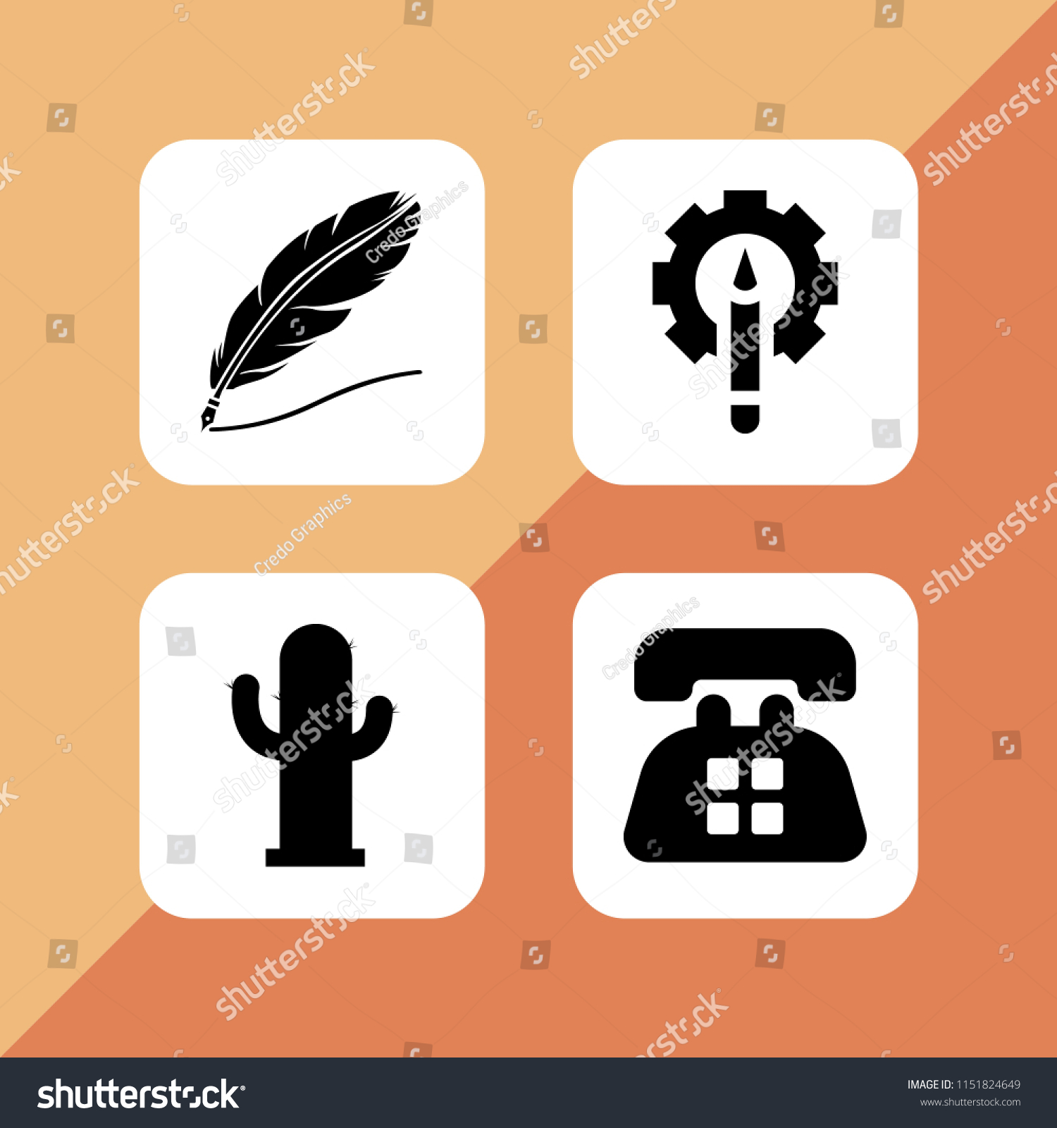 Pastel Icon 4 Pastel Set Pencil Stock Vector Royalty Free 1151824649