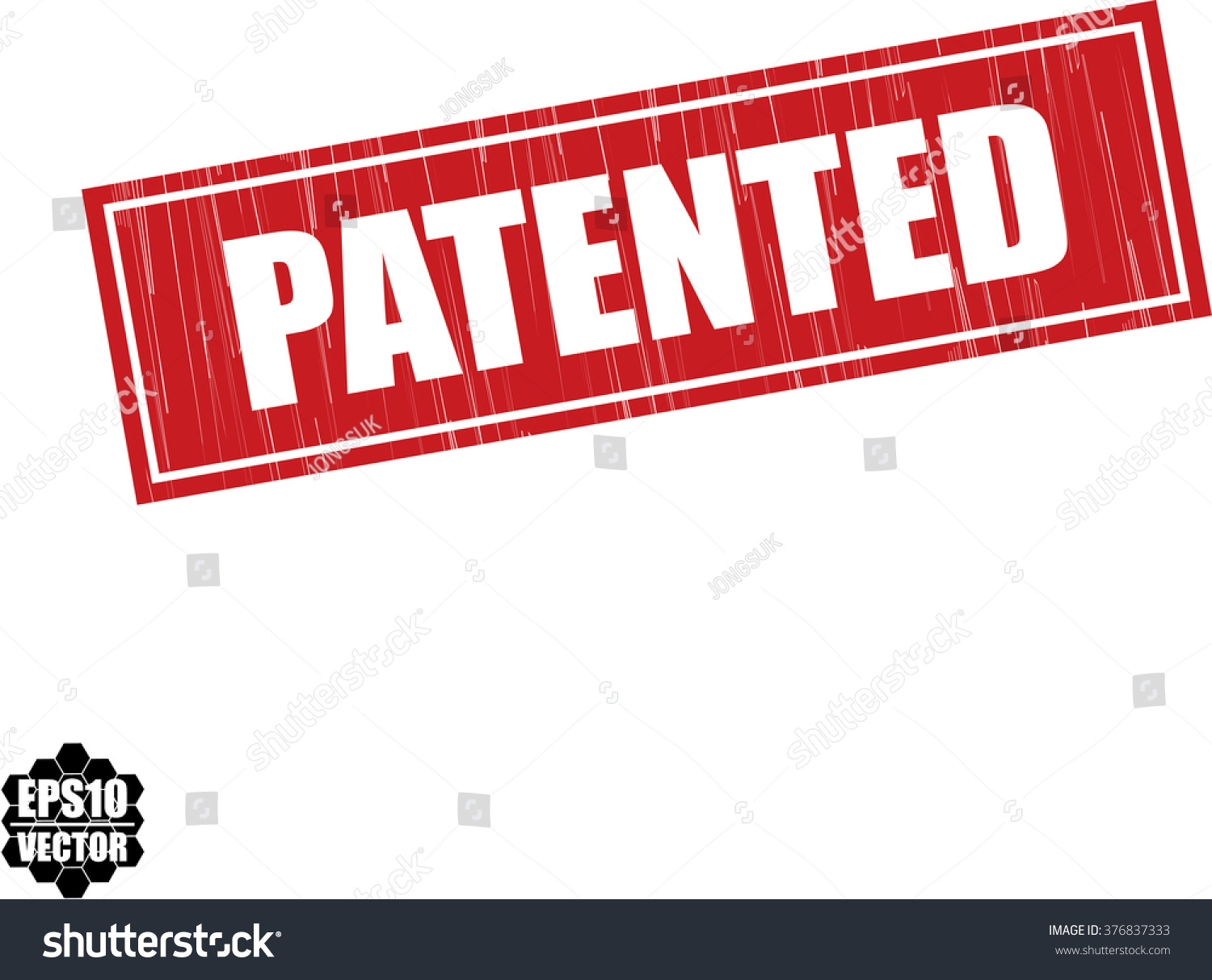 Patented Grunge Rubber Stamp Vector Illustration Stock Vector Royalty Free 376837333 5759