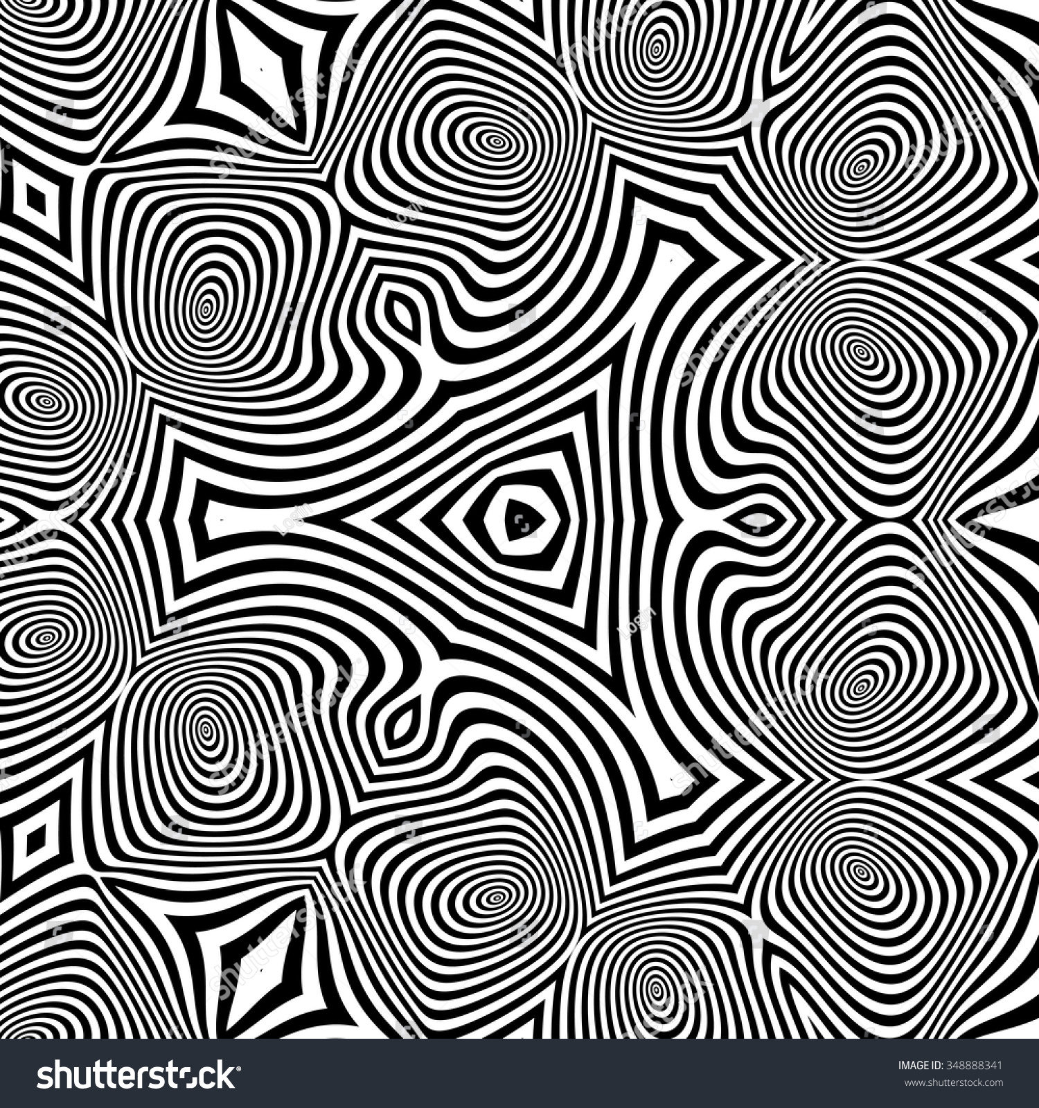 Pattern Optical Illusion Abstract Background Optical Stock Vector ...