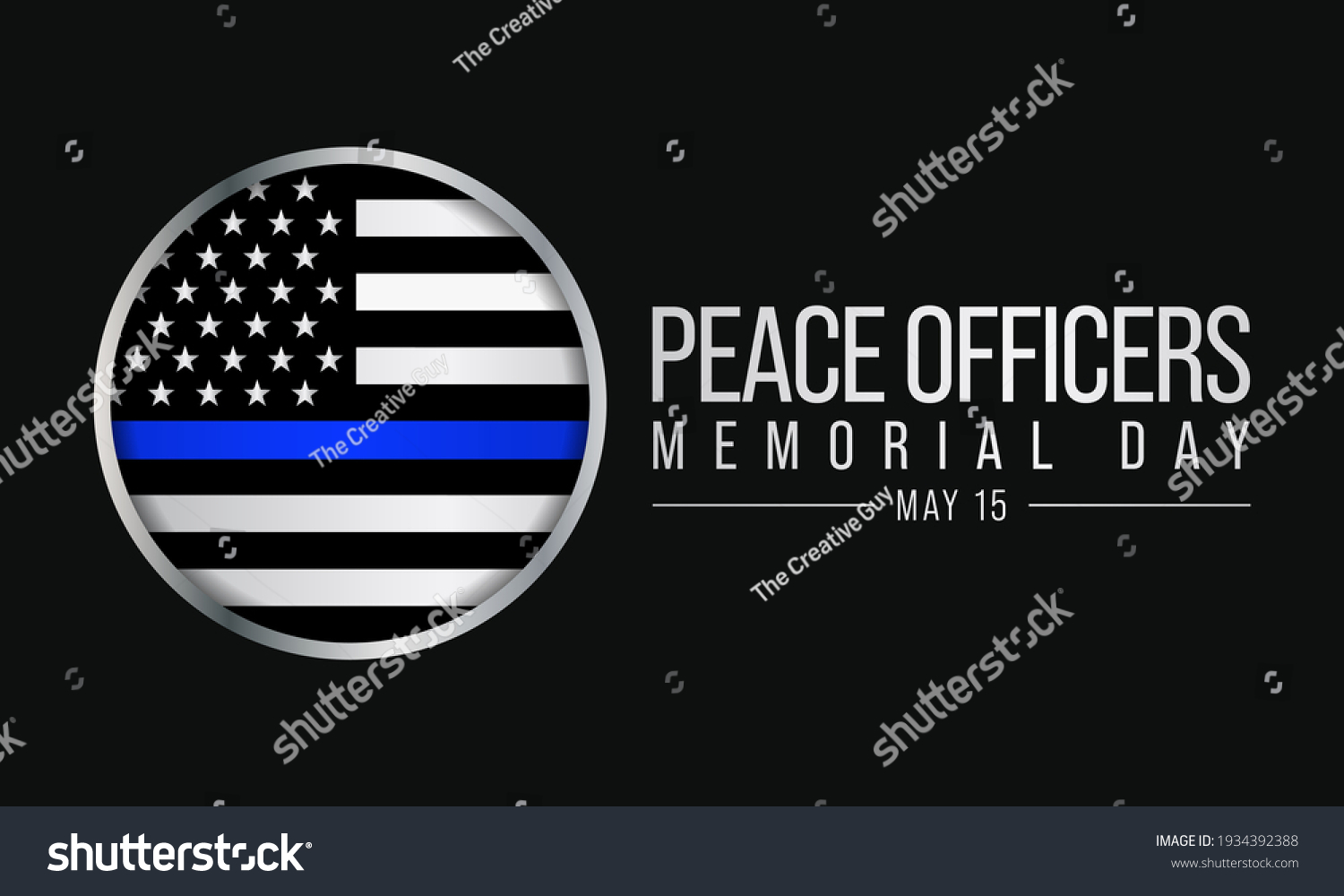 Peace officer memorial day Images, Stock Photos & Vectors Shutterstock