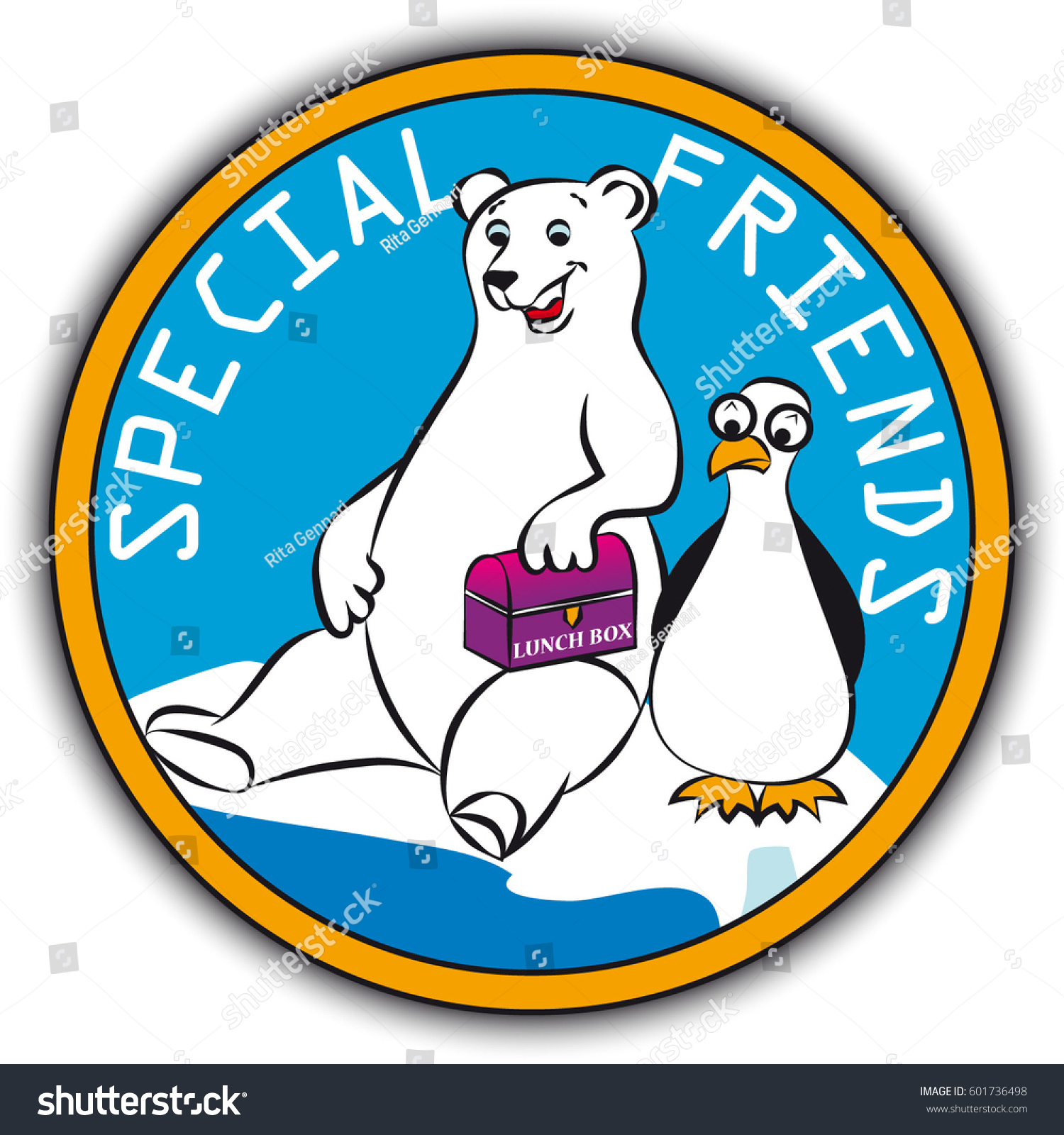 polar bear lunch box