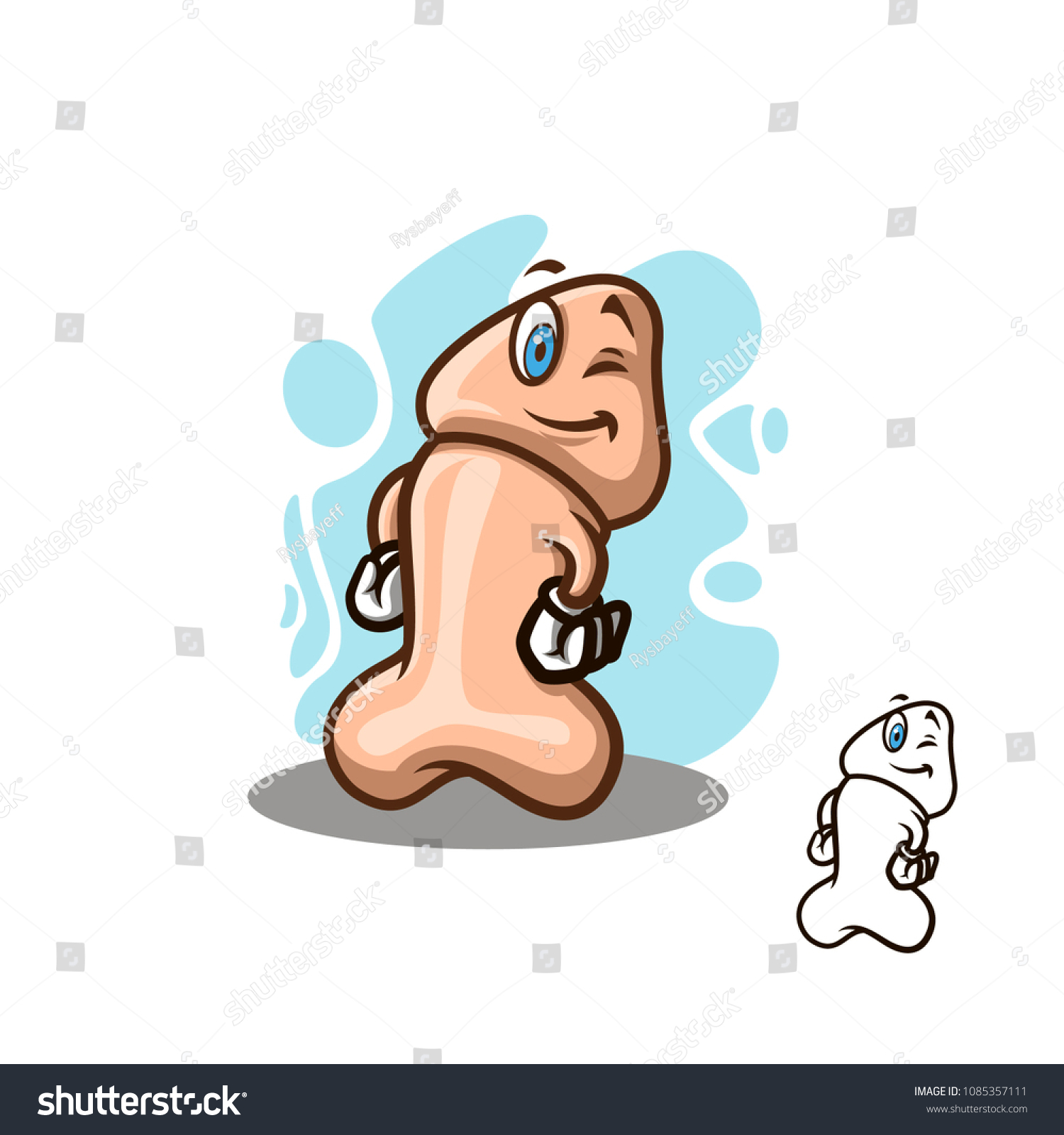 desen animat despre penis