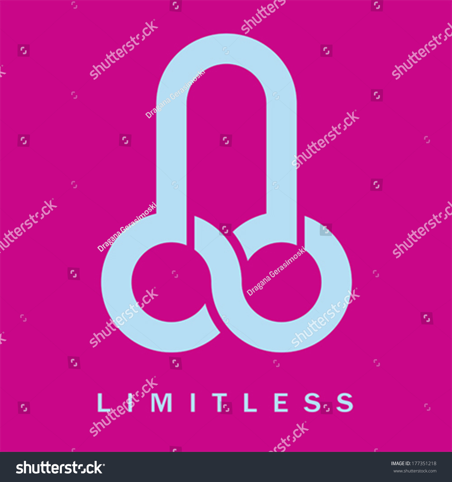 Penis Limitless Symbol Icon Vector Stock Vector Royalty Free 177351218 Shutterstock 8256