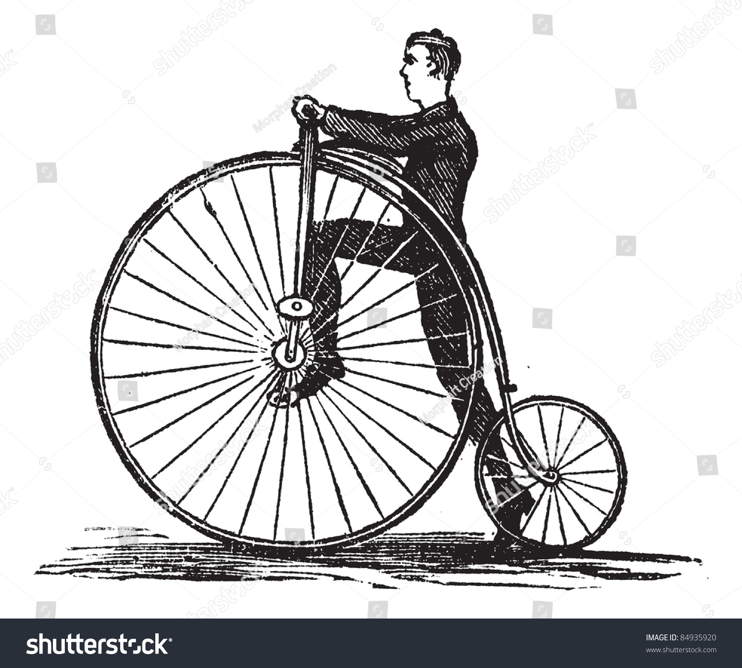 penny farthing wheel size