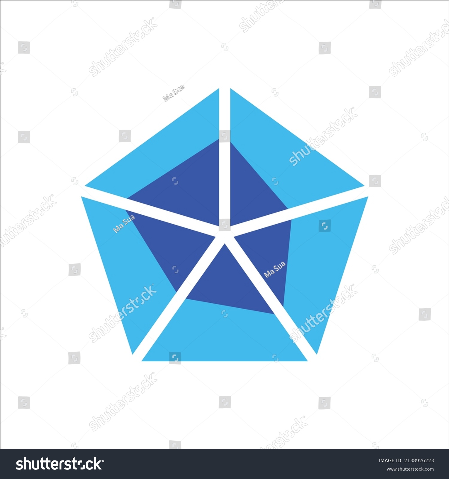 Pentagon Chart Icon Vector Graphic Illustration Stock Vector Royalty Free 2138926223 1916