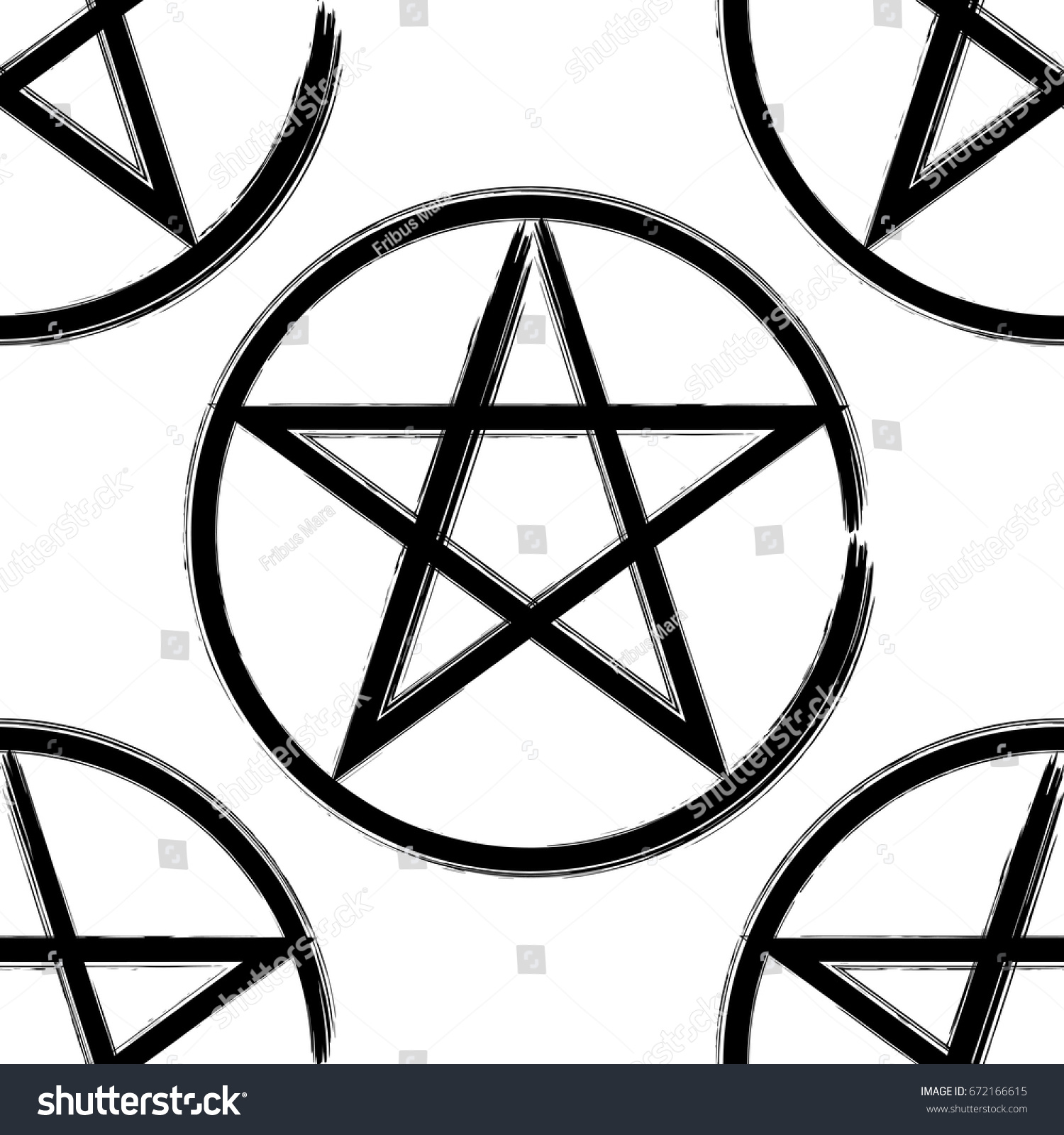 How To Draw A Pentagram In A Circle - Goimages Pro